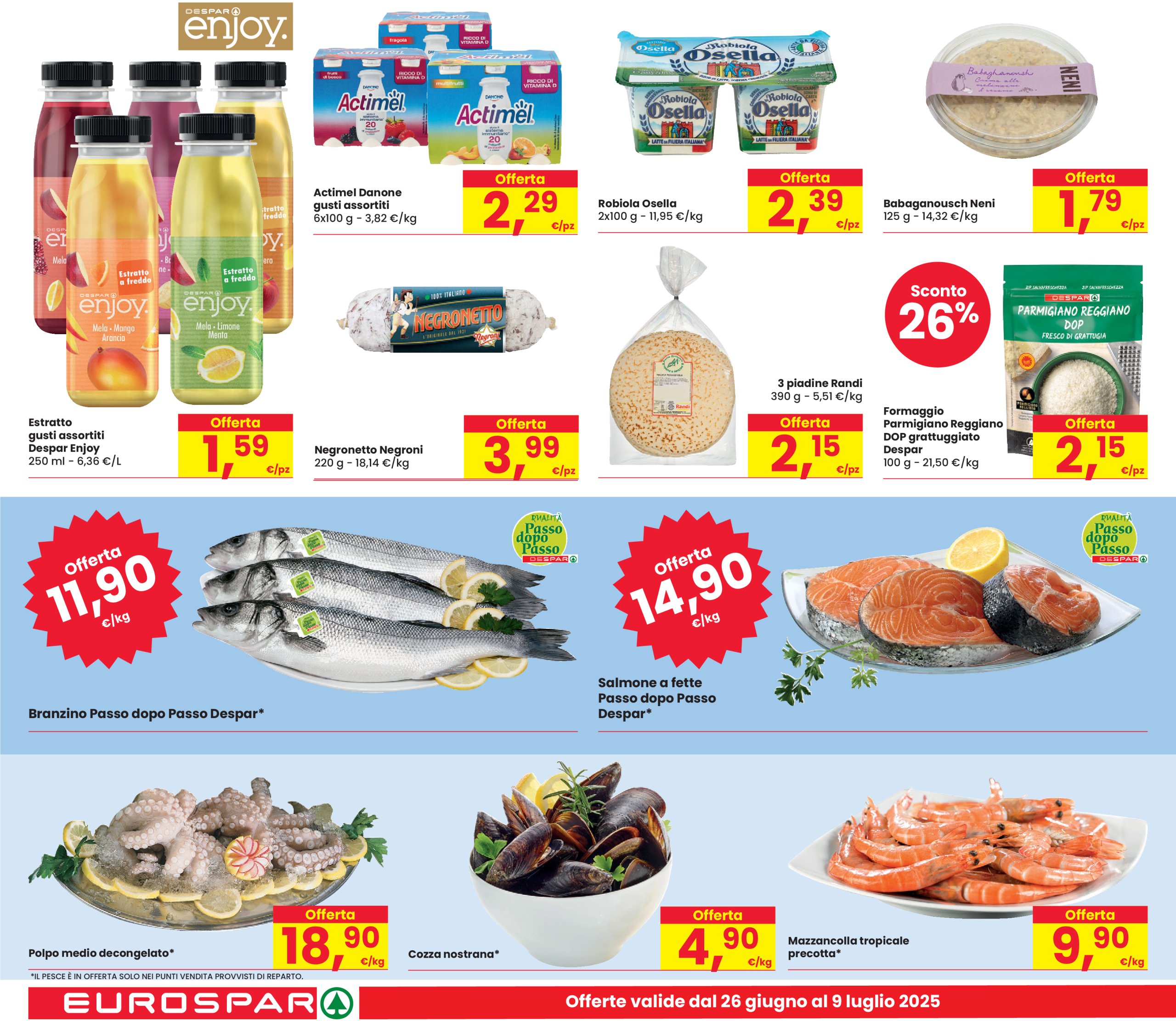 eurospar - Volantino Eurospar valido dal 26/06 al 09/07 - page: 10