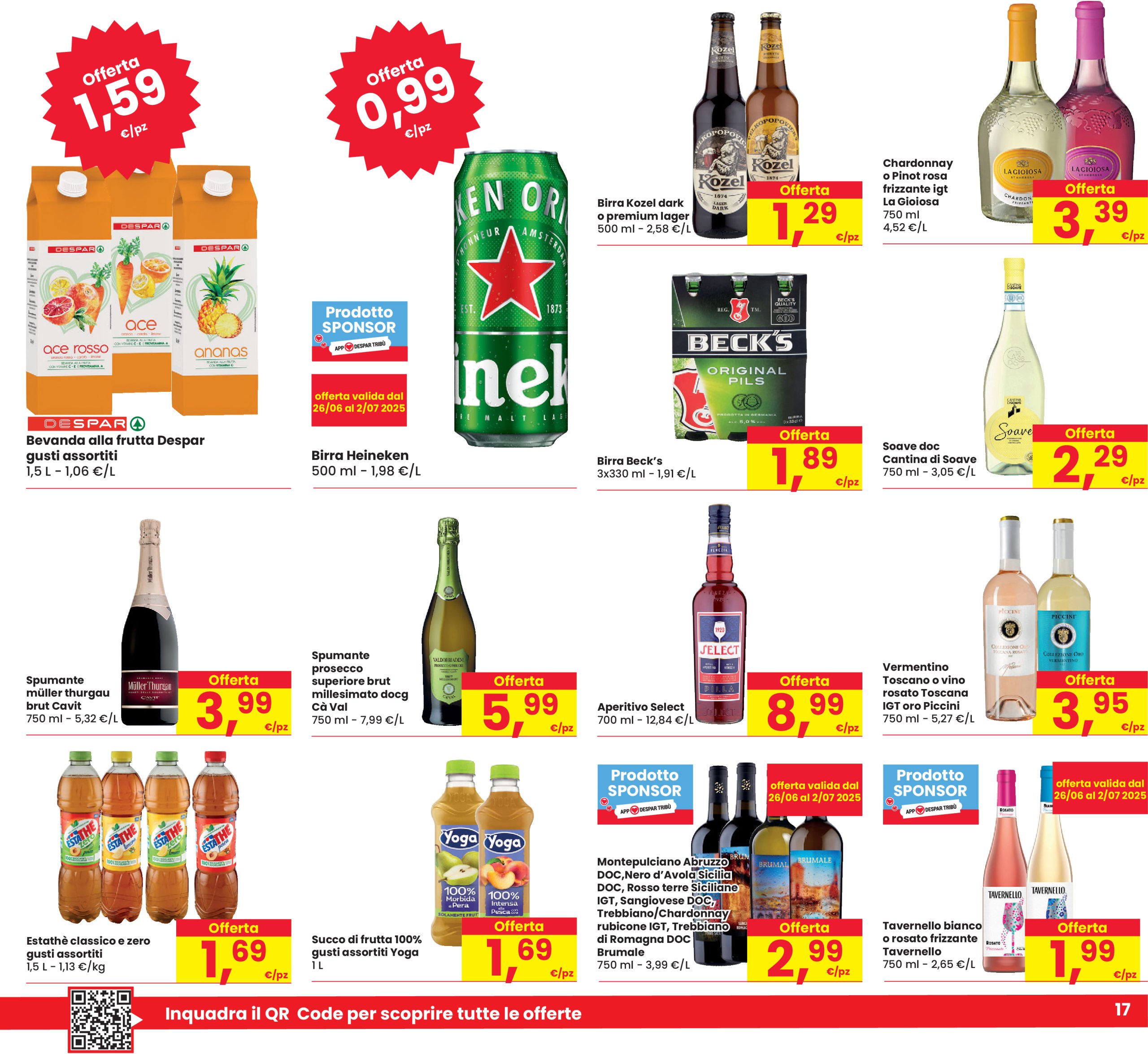 eurospar - Volantino Eurospar valido dal 26/06 al 09/07 - page: 17