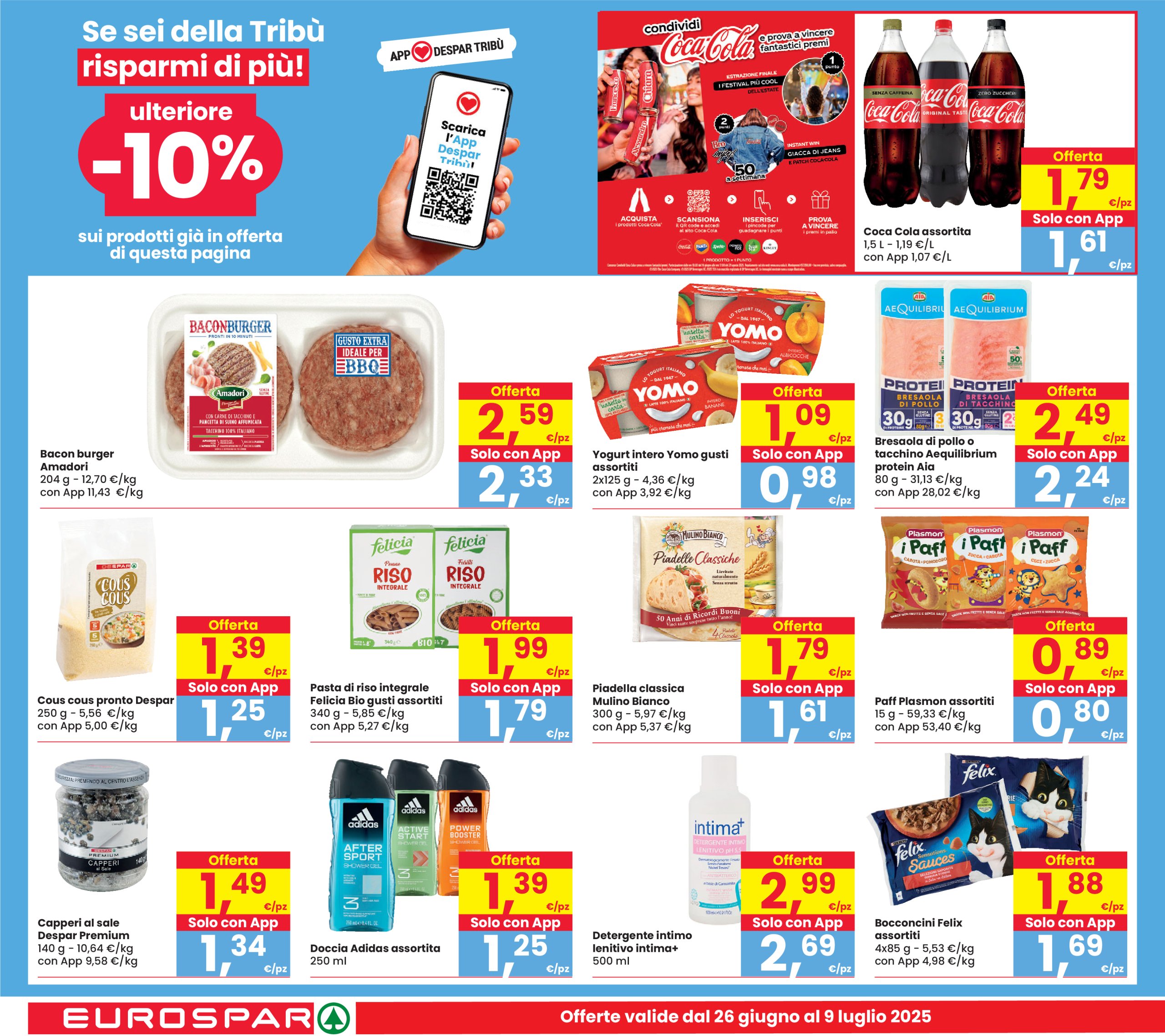eurospar - Volantino Eurospar valido dal 26/06 al 09/07 - page: 22