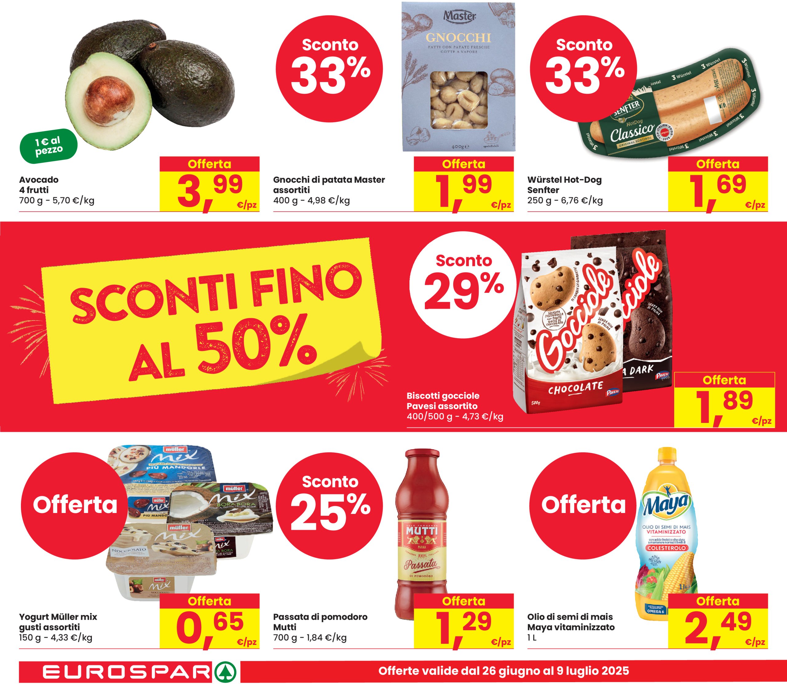 eurospar - Volantino Eurospar valido dal 26/06 al 09/07 - page: 2