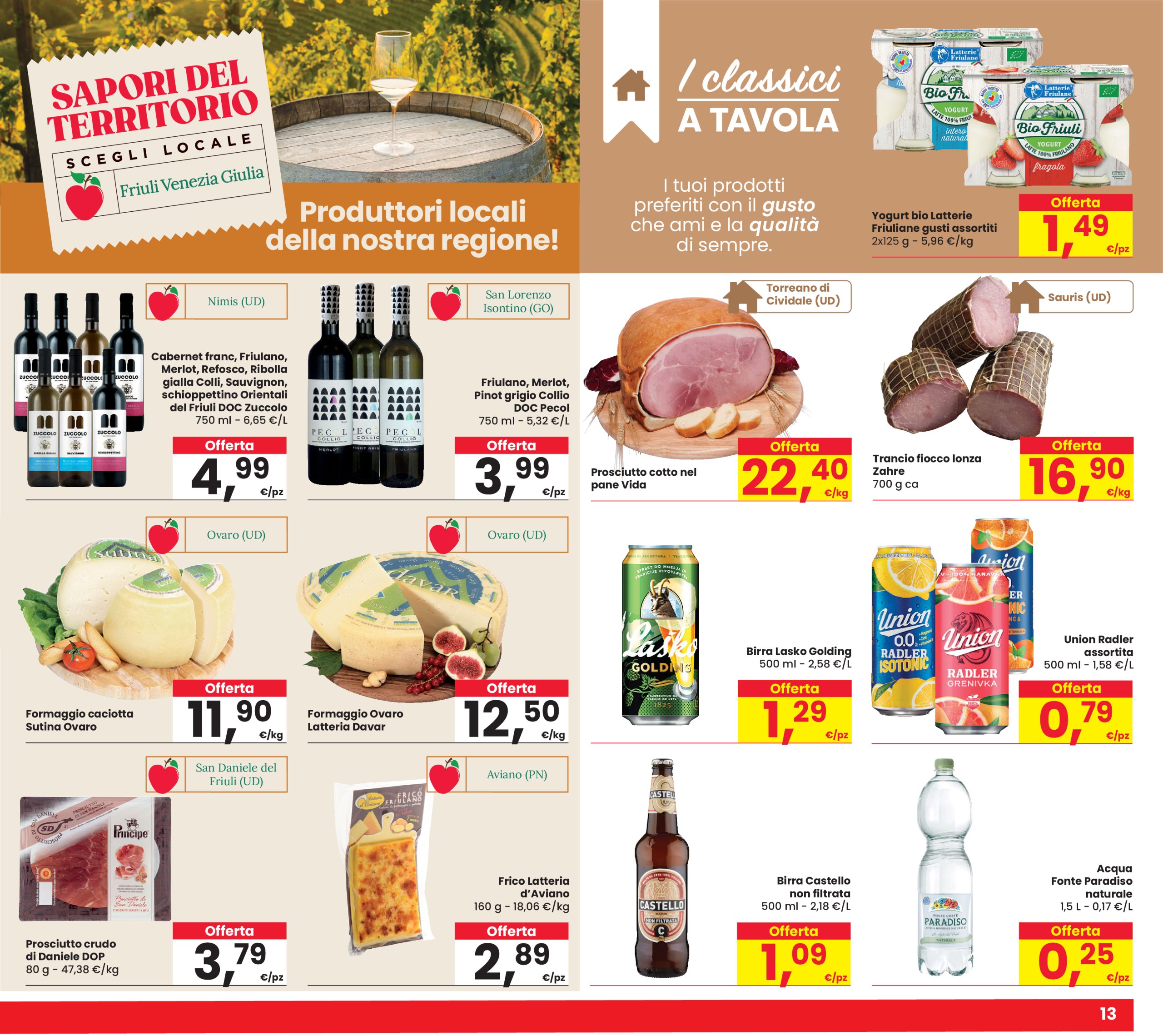 eurospar - Volantino Eurospar valido dal 26/06 al 09/07 - page: 13