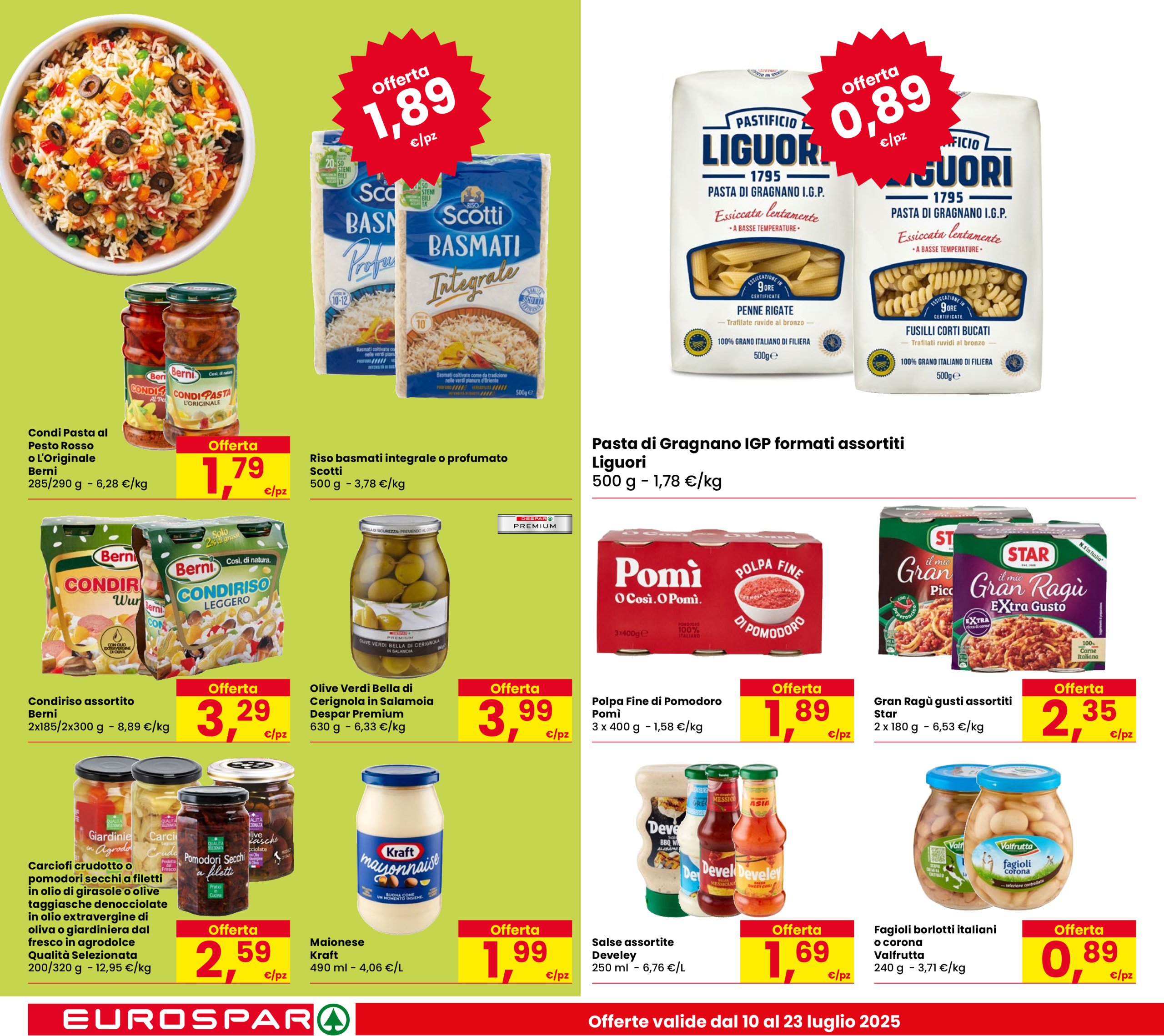 eurospar - Volantino Eurospar valido dal 10/07 al 23/07 - page: 16