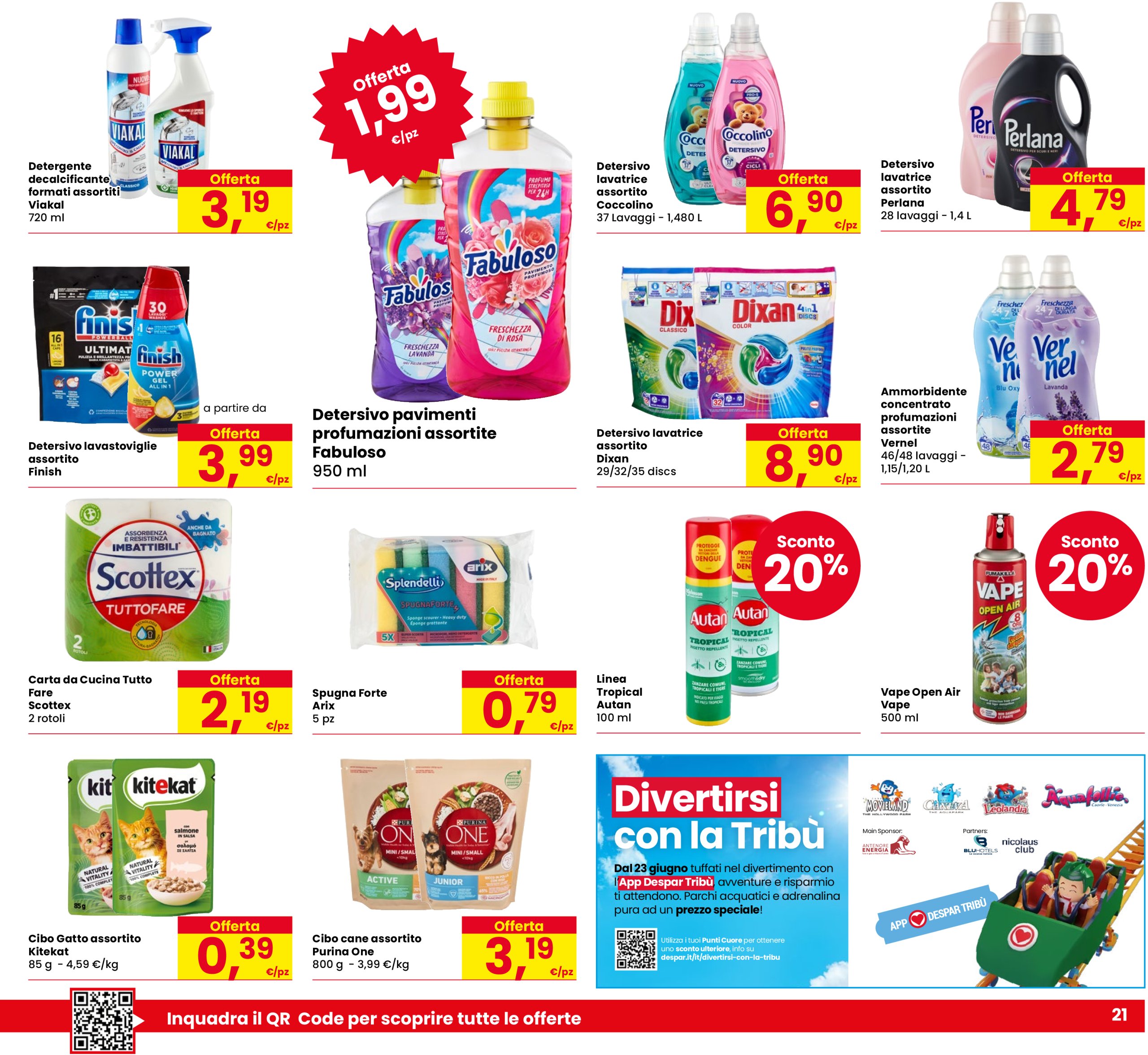 eurospar - Volantino Eurospar valido dal 10/07 al 23/07 - page: 21