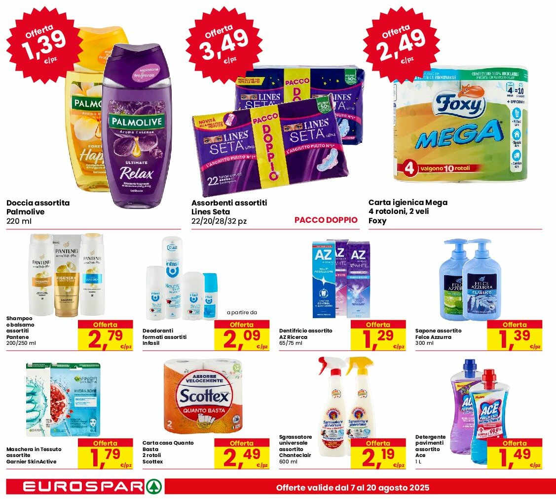 eurospar - Volantino Eurospar valido dal 07/08 al 20/08 - page: 20
