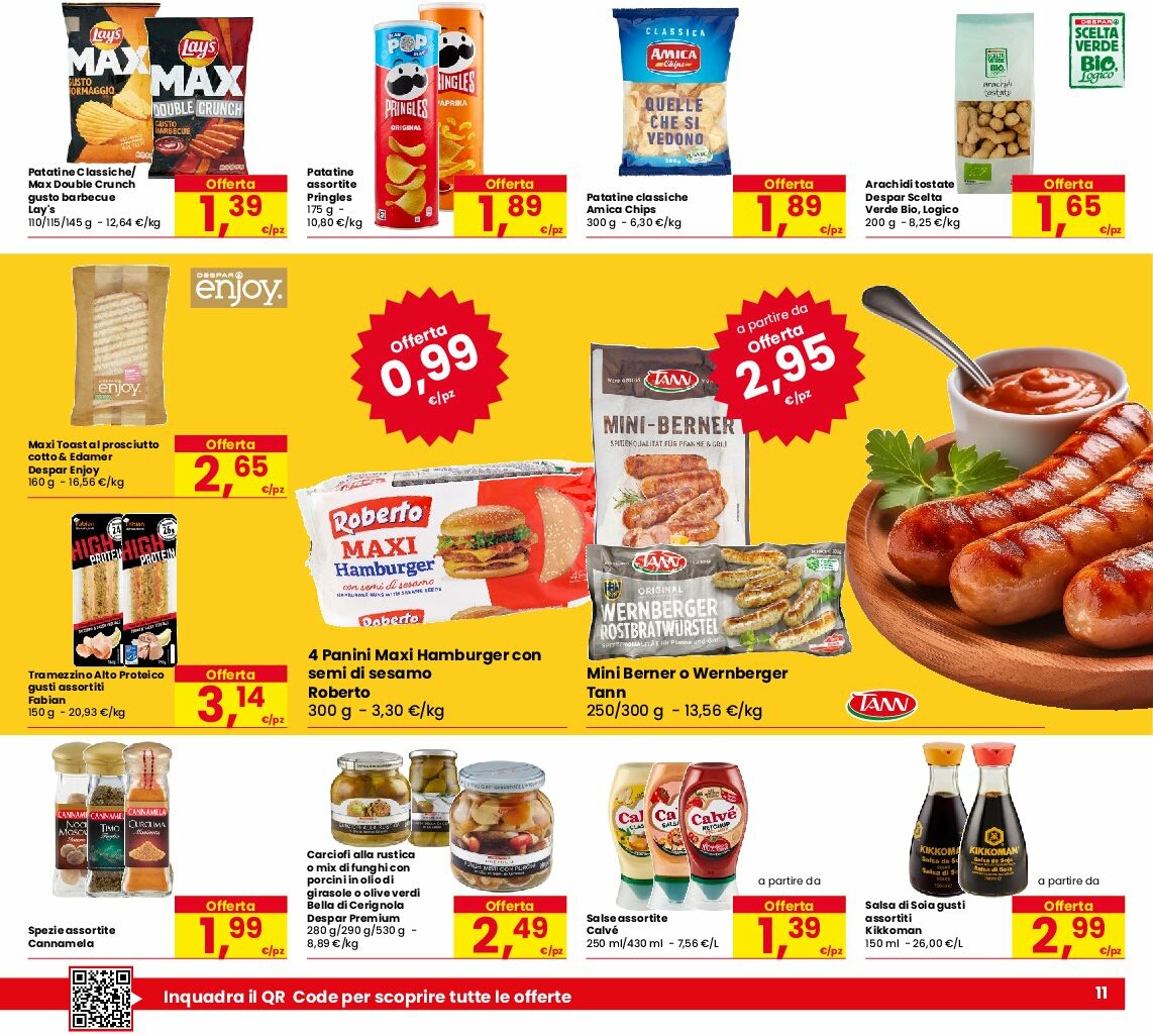 eurospar - Volantino Eurospar valido dal 07/08 al 20/08 - page: 11