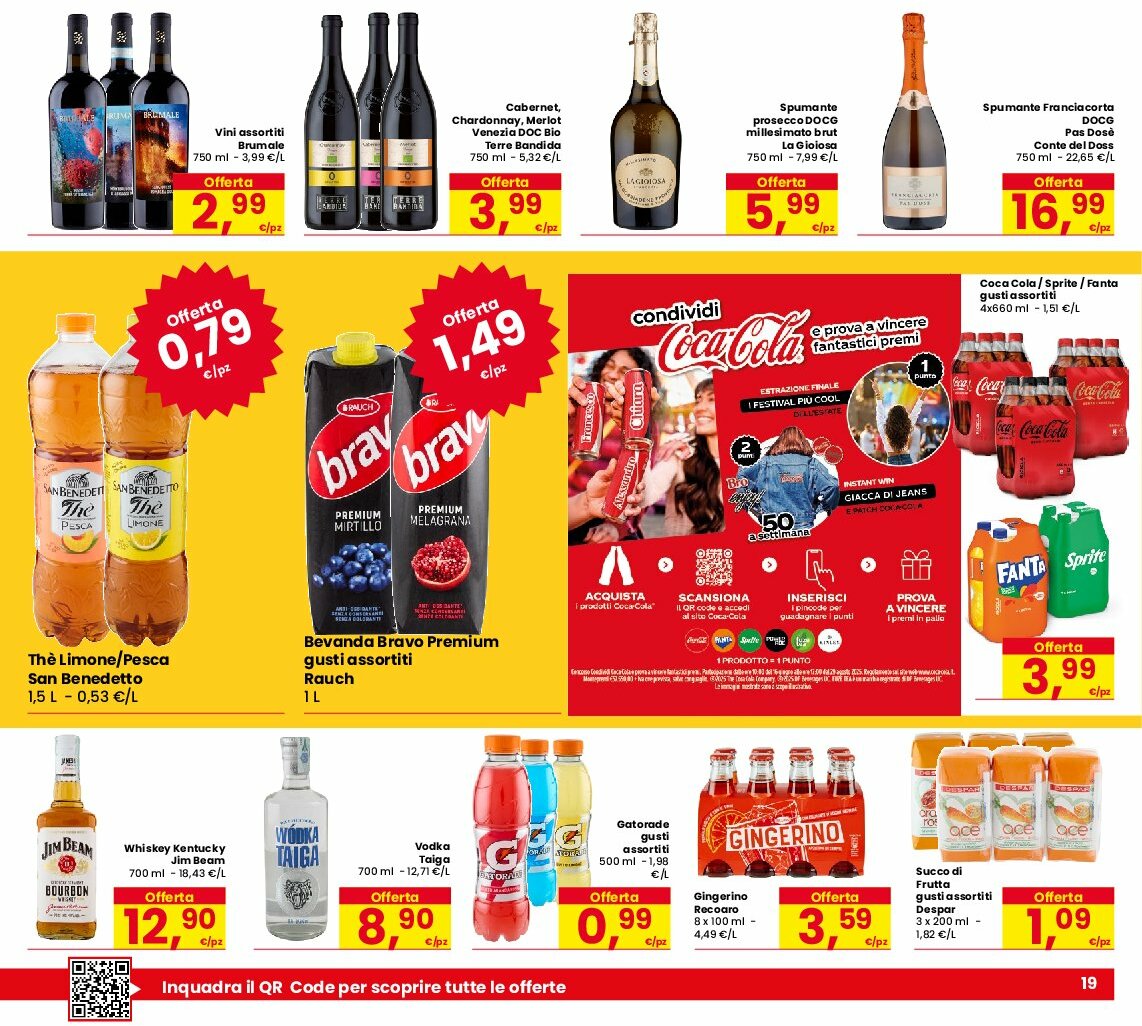 eurospar - Volantino Eurospar valido dal 07/08 al 20/08 - page: 19