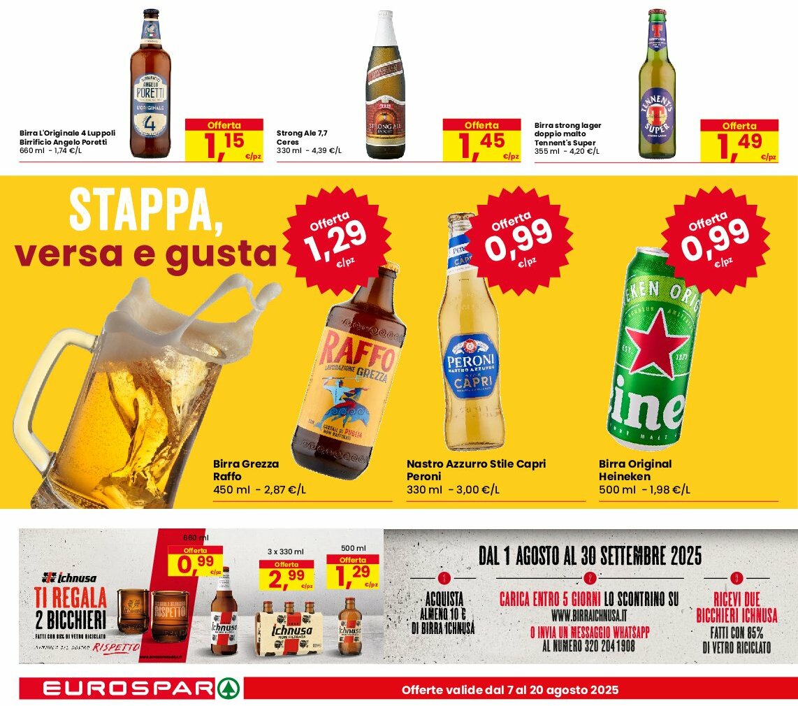 eurospar - Volantino Eurospar valido dal 07/08 al 20/08 - page: 18