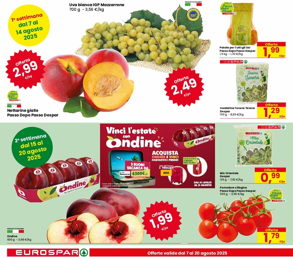 eurospar - Volantino Eurospar valido dal 07/08 al 20/08 - page: 4