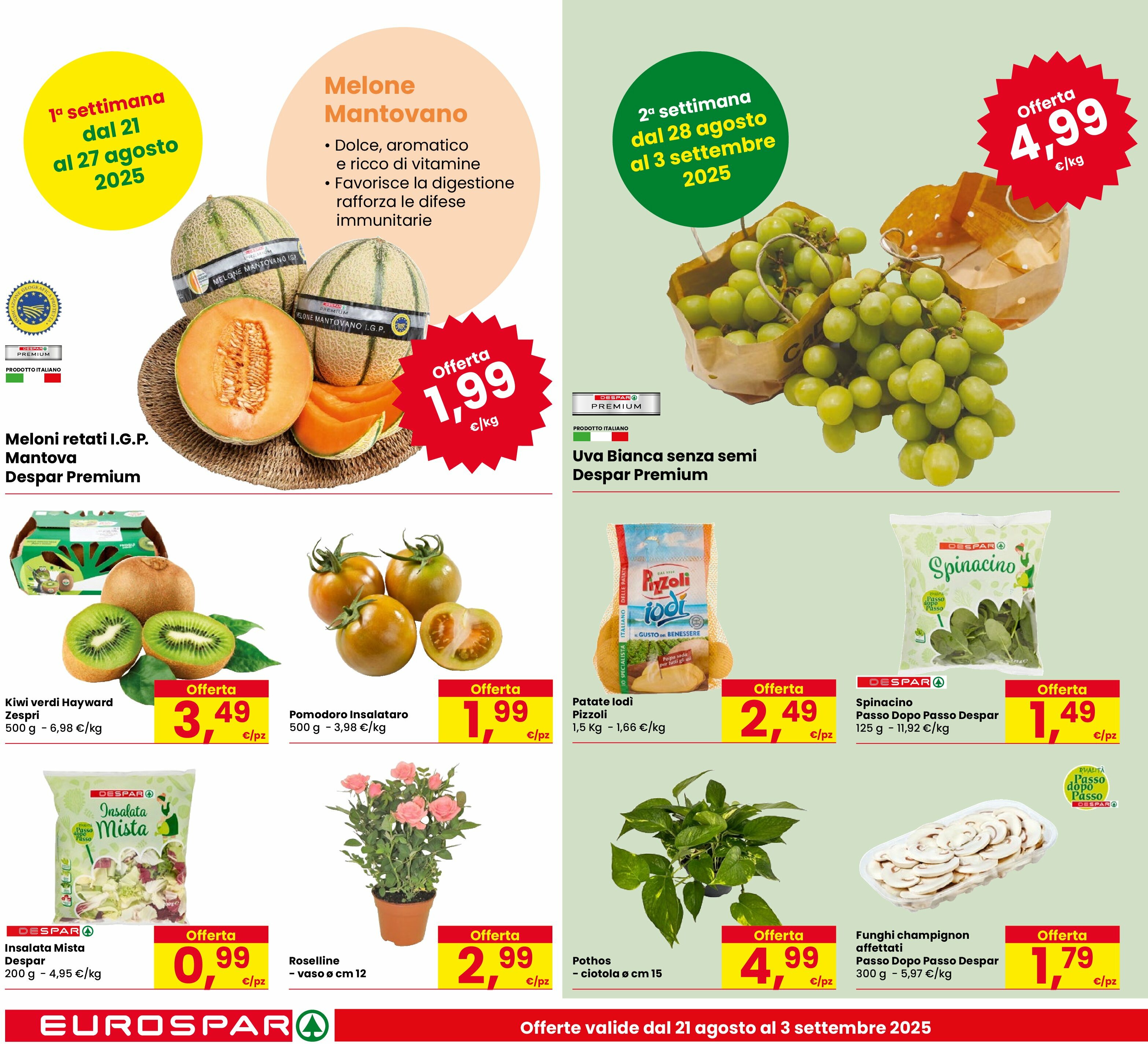 eurospar - Volantino Eurospar valido dal 21/08 al 03/09 - page: 4