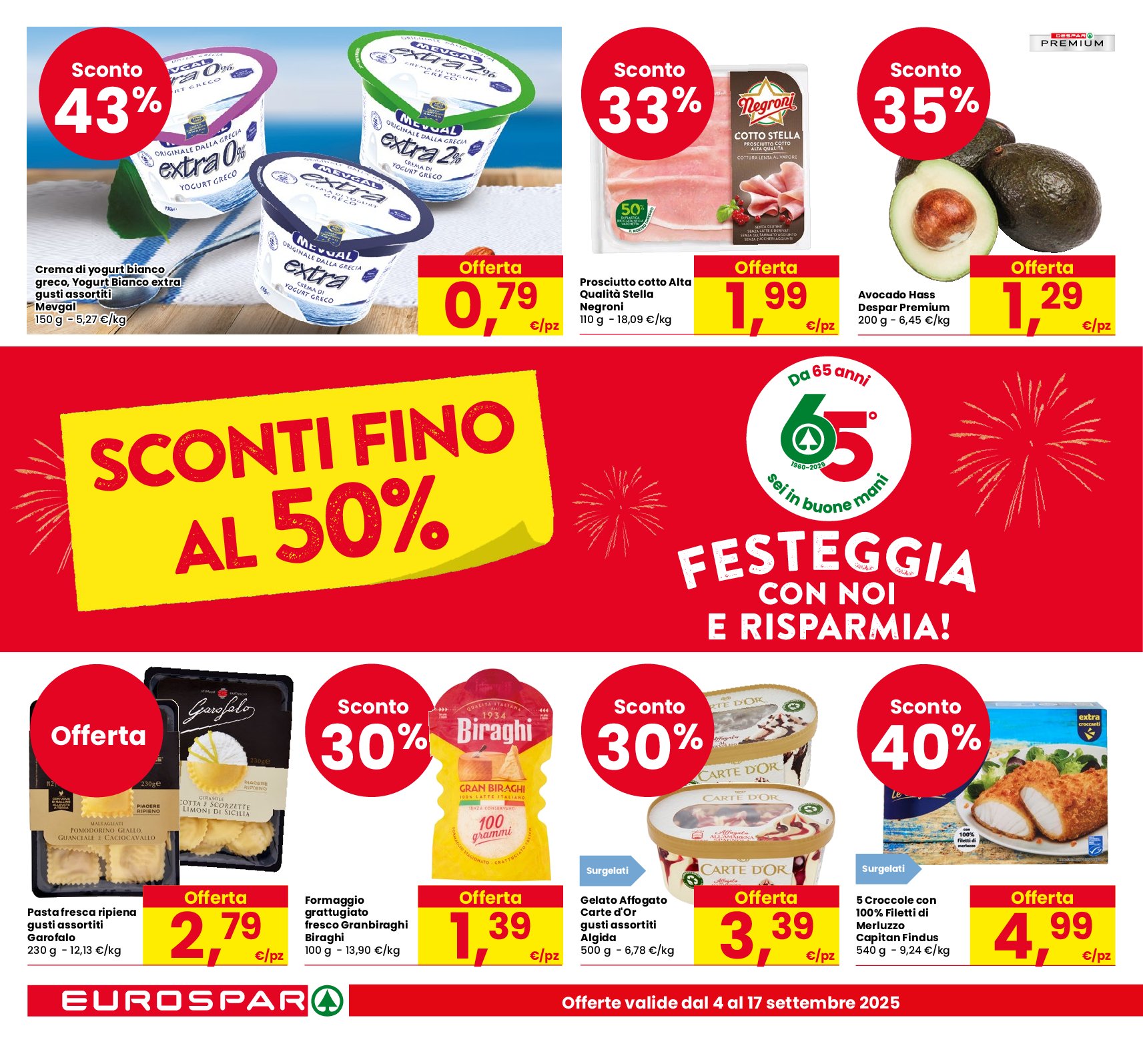 eurospar - Volantino Eurospar valido dal 04/09 al 17/09 - page: 2