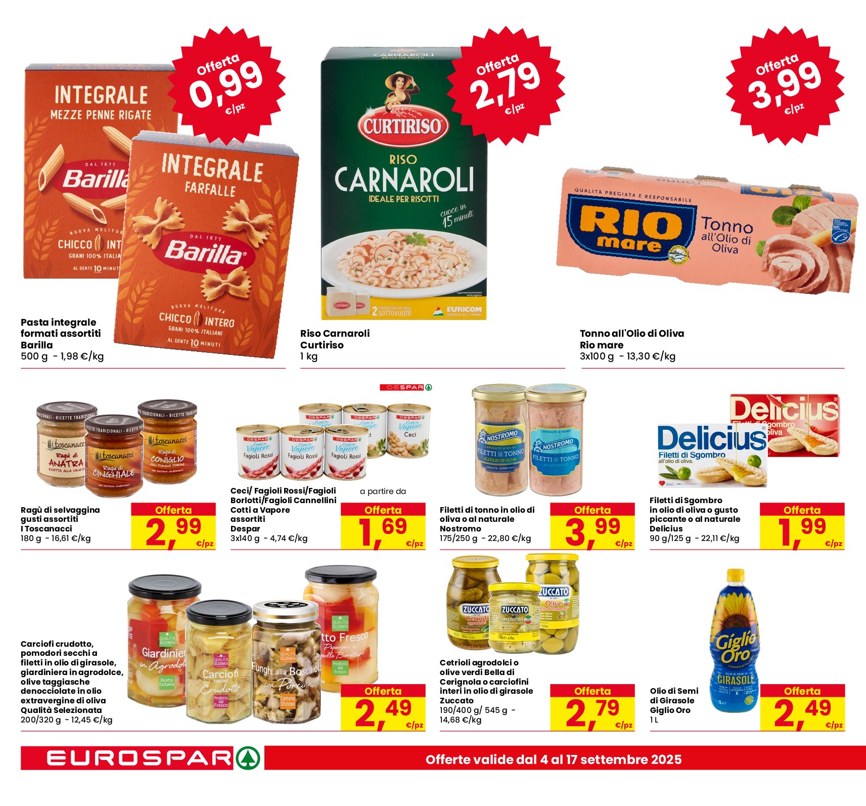 eurospar - Volantino Eurospar valido dal 04/09 al 17/09 - page: 18
