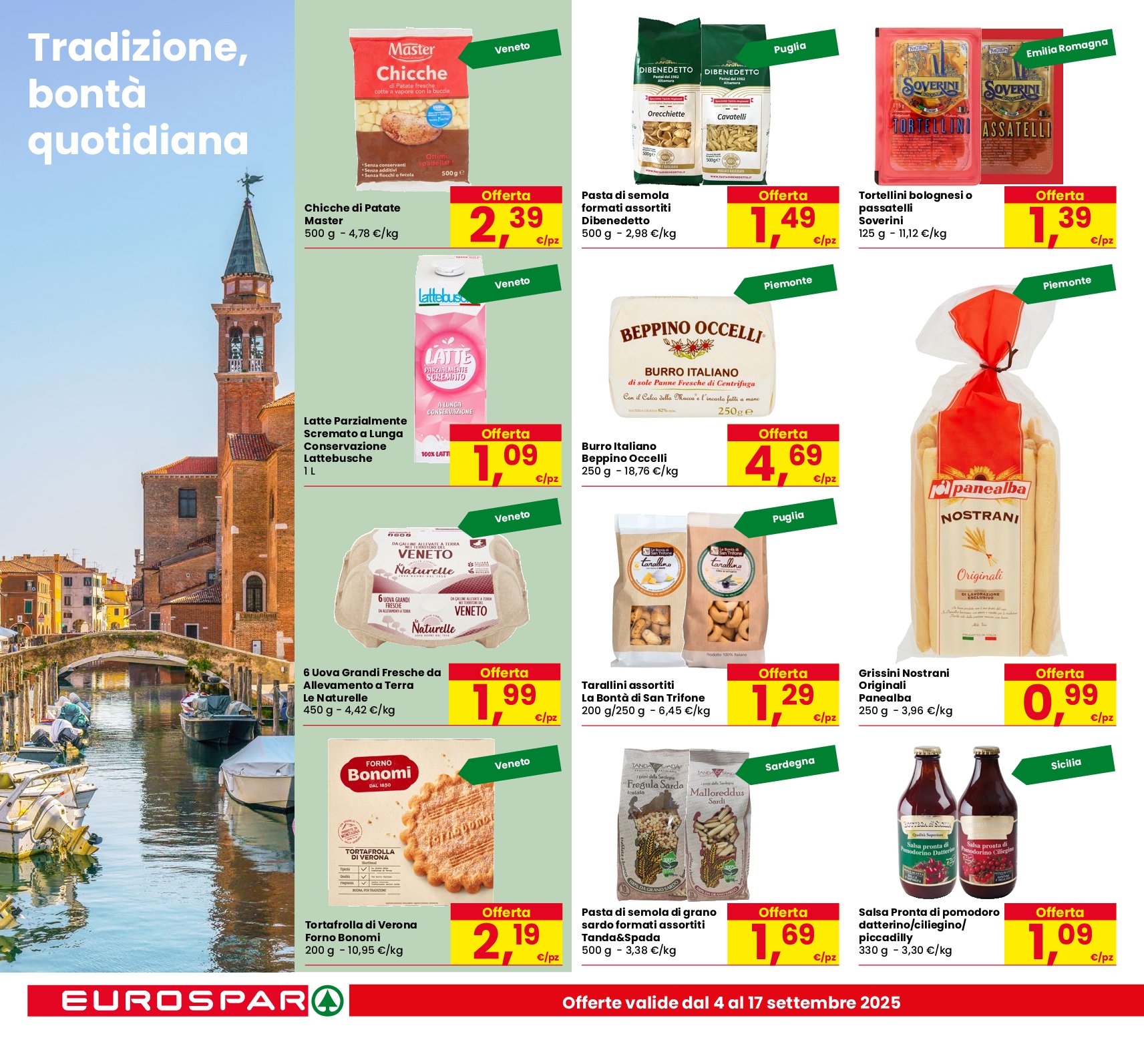 eurospar - Volantino Eurospar valido dal 04/09 al 17/09 - page: 14