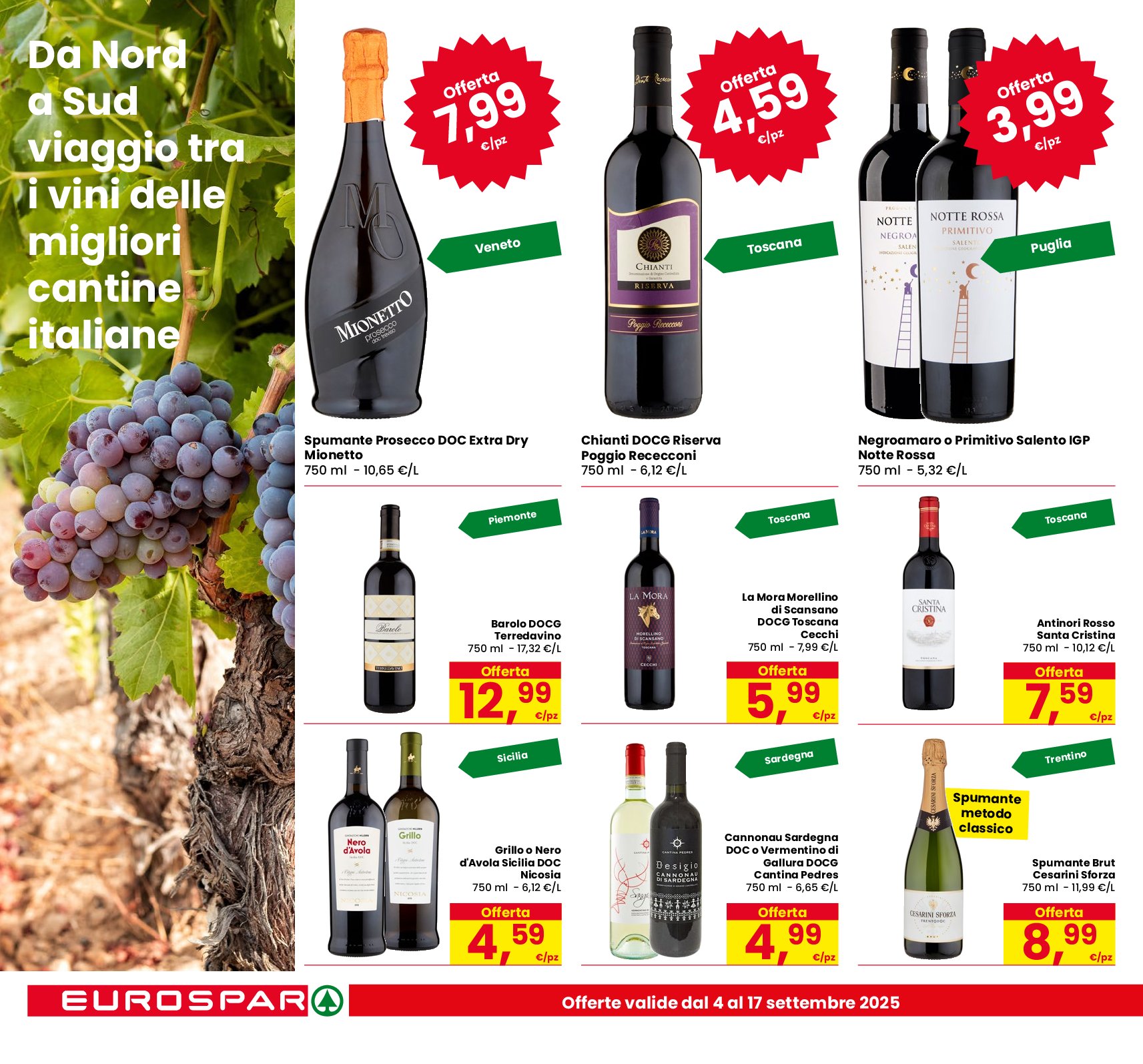 eurospar - Volantino Eurospar valido dal 04/09 al 17/09 - page: 16