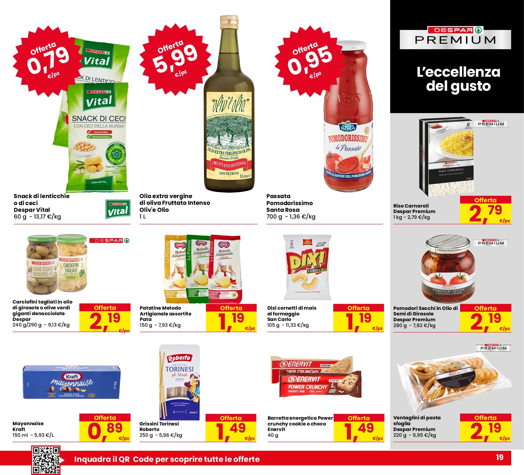 eurospar - Volantino Eurospar valido dal 18/09 al 01/10 - page: 19