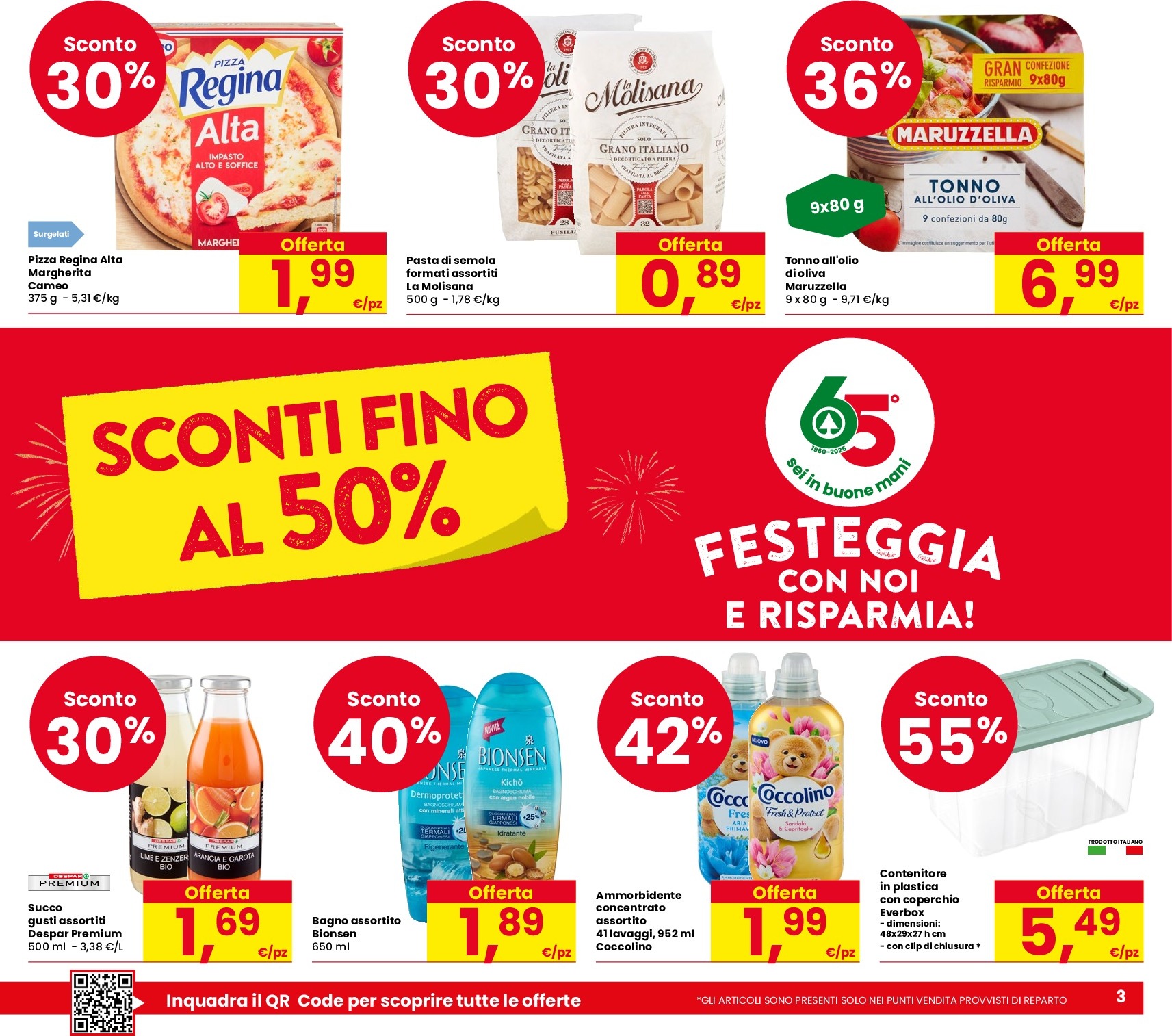 eurospar - Volantino Eurospar valido dal 18/09 al 01/10 - page: 3