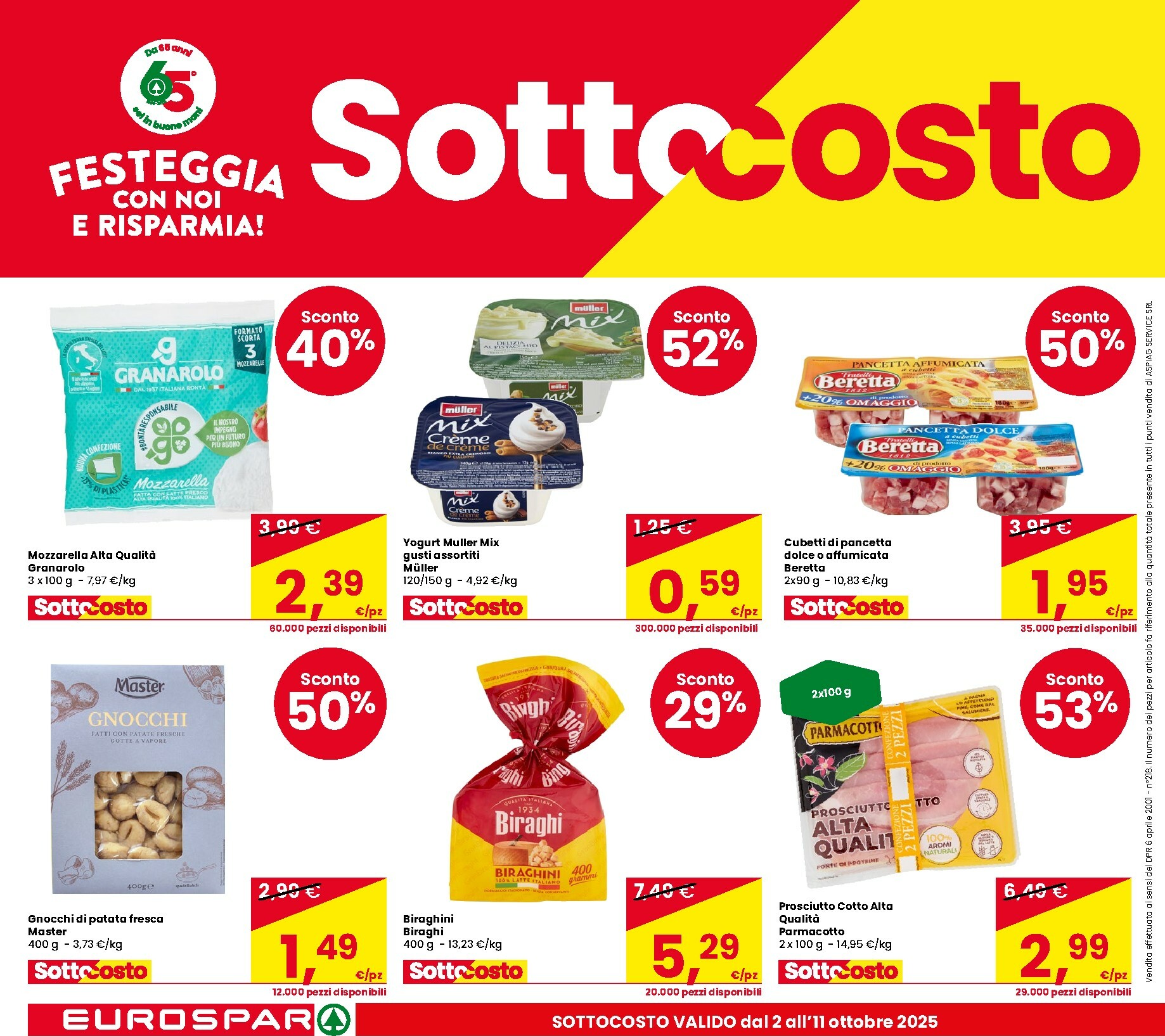 eurospar - Volantino Eurospar valido dal 02/10 al 11/10 - page: 2