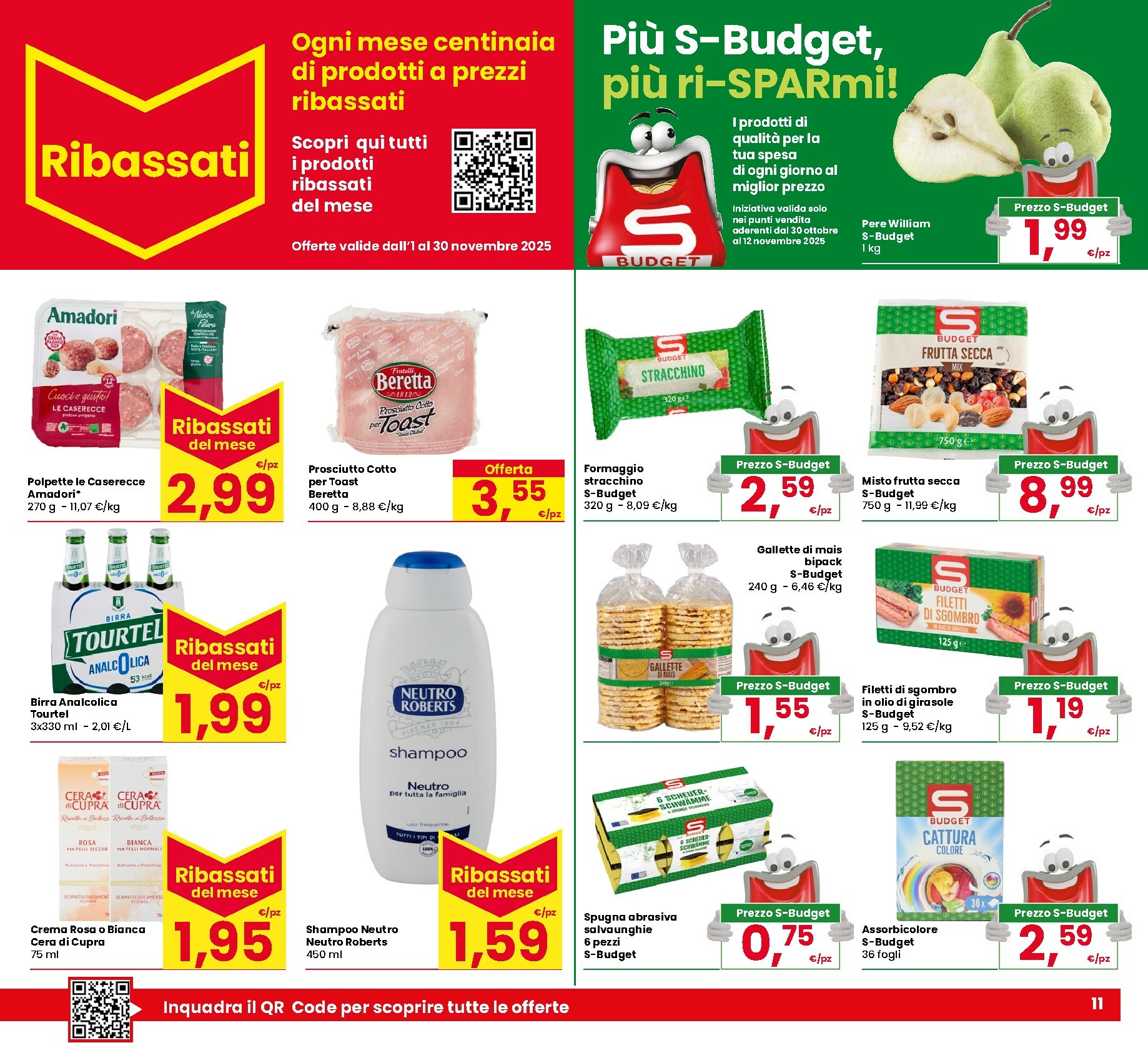 eurospar - Volantino Eurospar valido dal 30/10 al 12/11 - page: 11