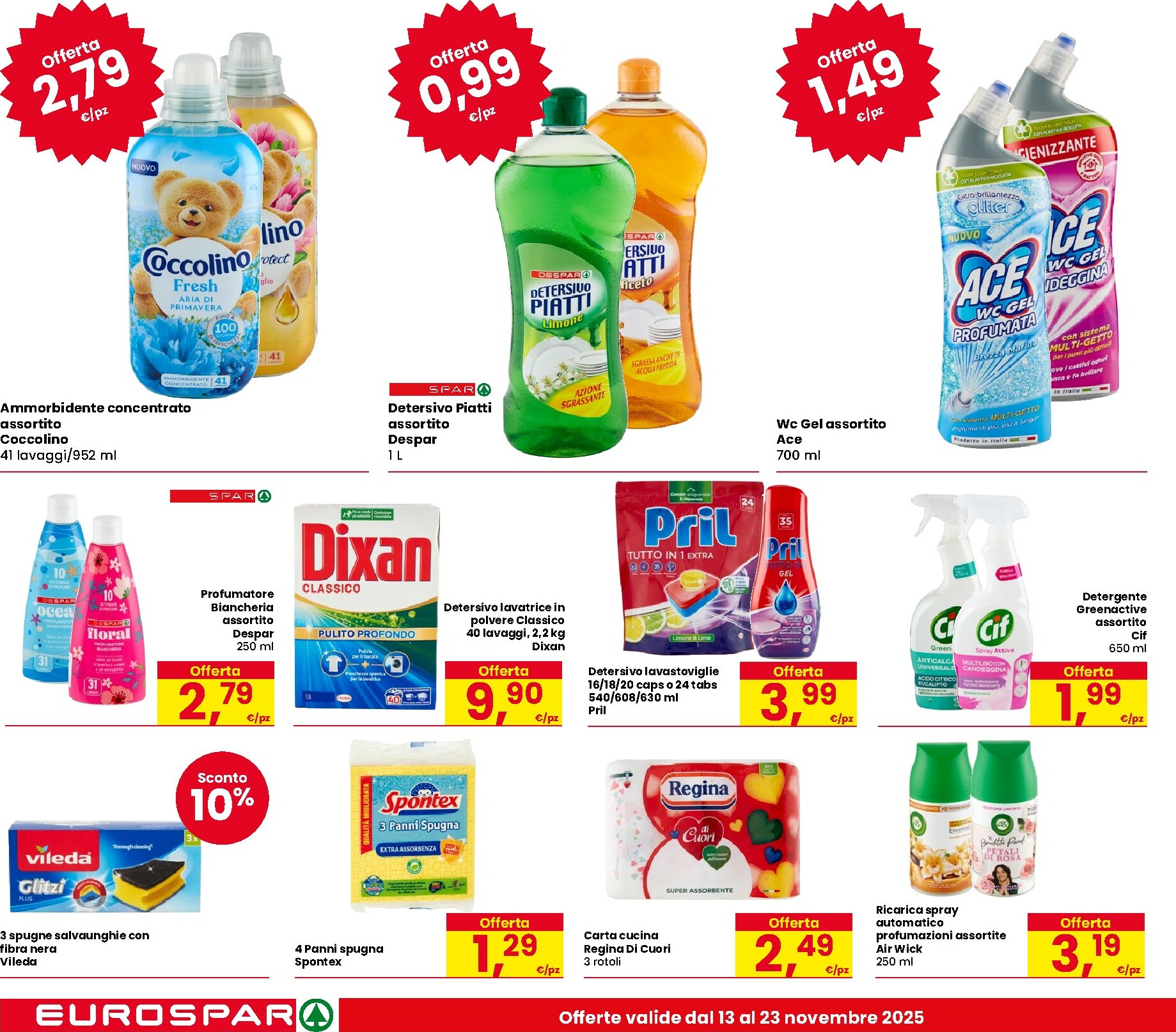eurospar - Volantino Eurospar valido dal 13/11 al 23/11 - page: 18