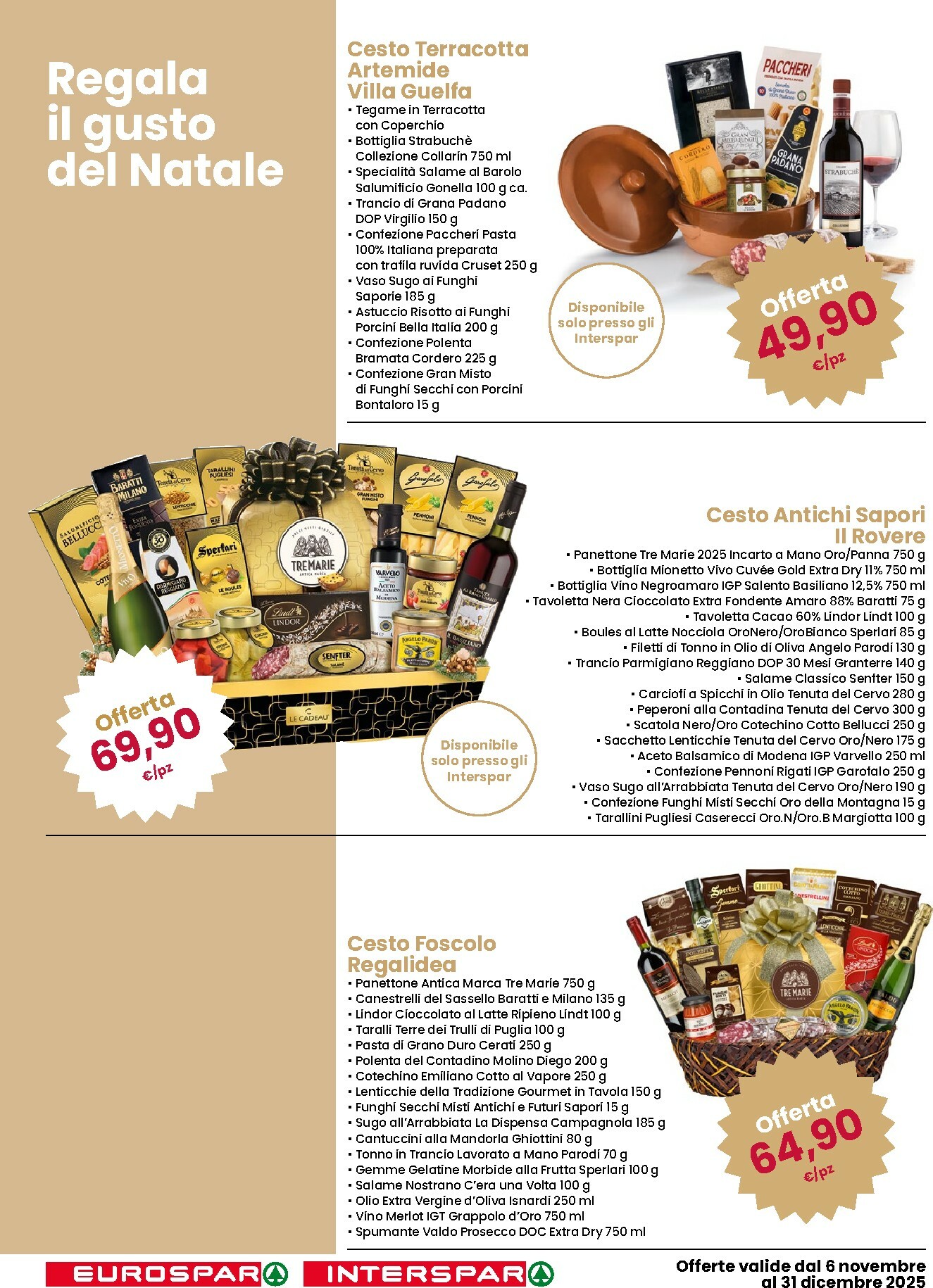 eurospar - Volantino Eurospar - Regali che profumano di festa valido dal 06/11 al 31/12 - page: 6