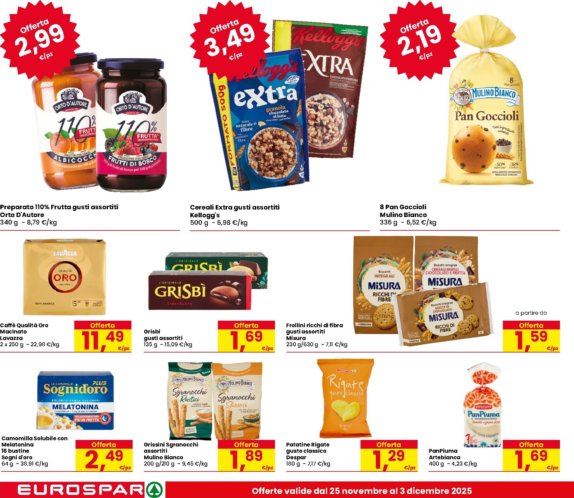 eurospar - Volantino Eurospar valido dal 25/11 al 03/12 - page: 20