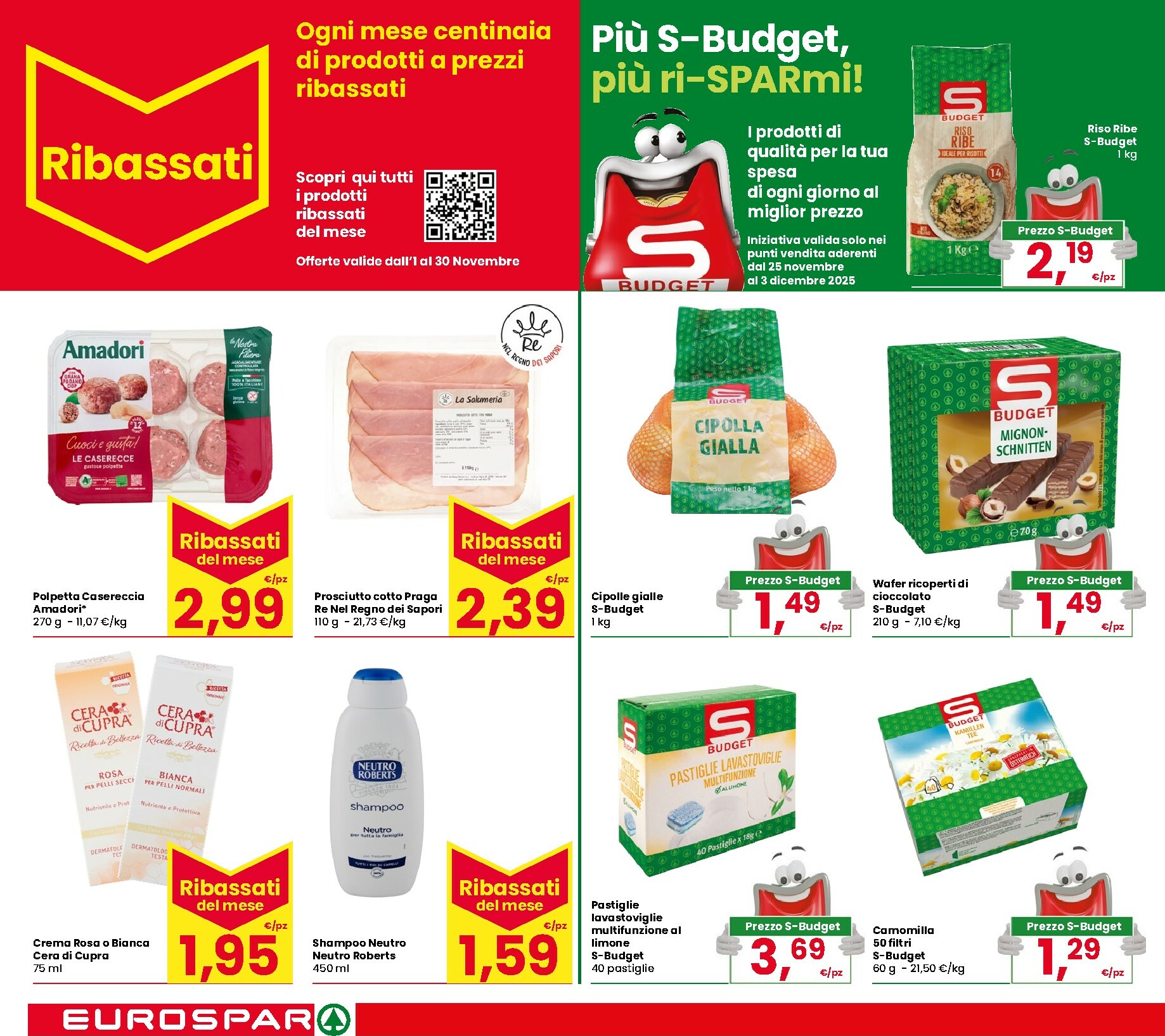 eurospar - Volantino Eurospar valido dal 25/11 al 03/12 - page: 24