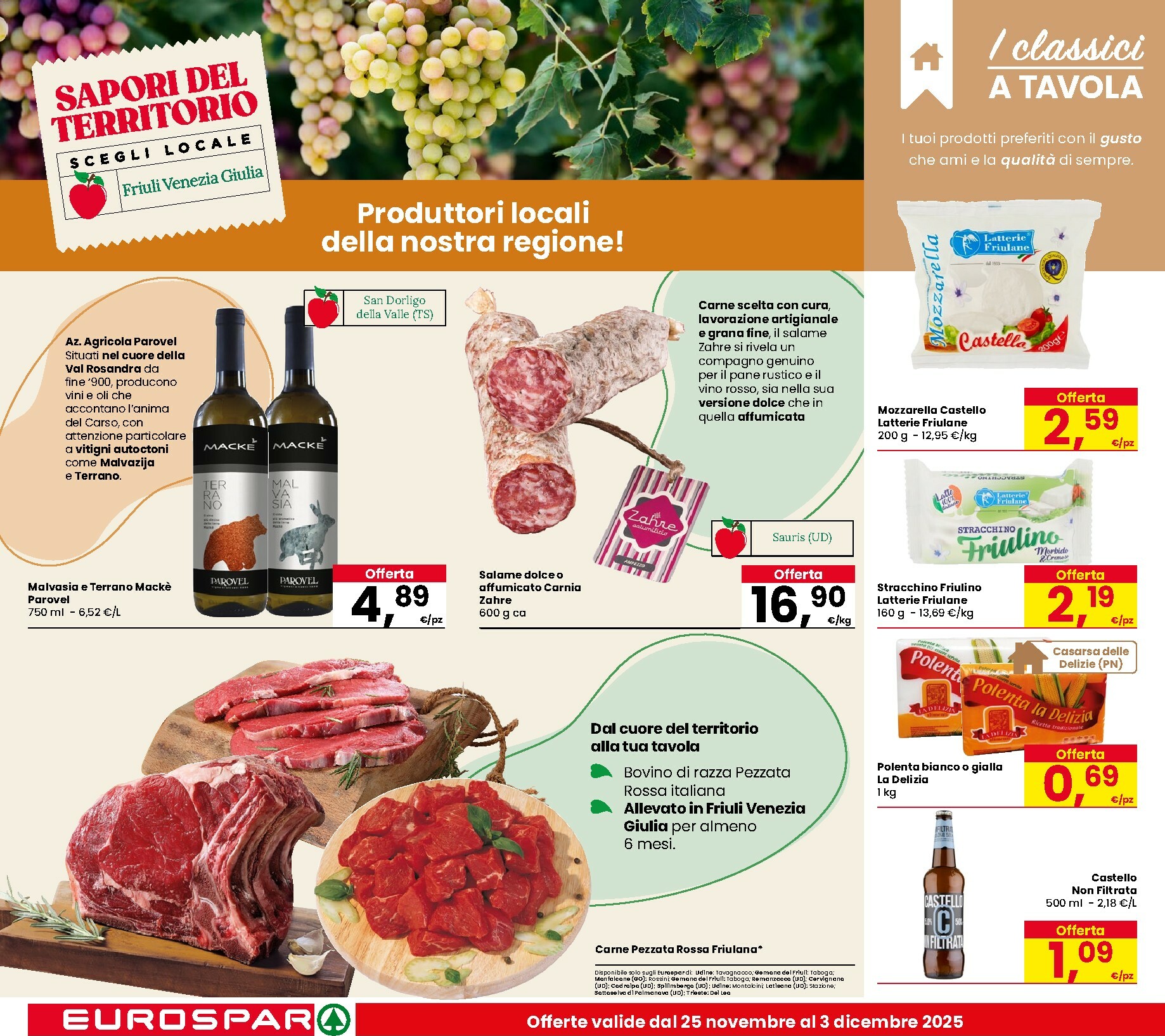 eurospar - Volantino Eurospar valido dal 25/11 al 03/12 - page: 12