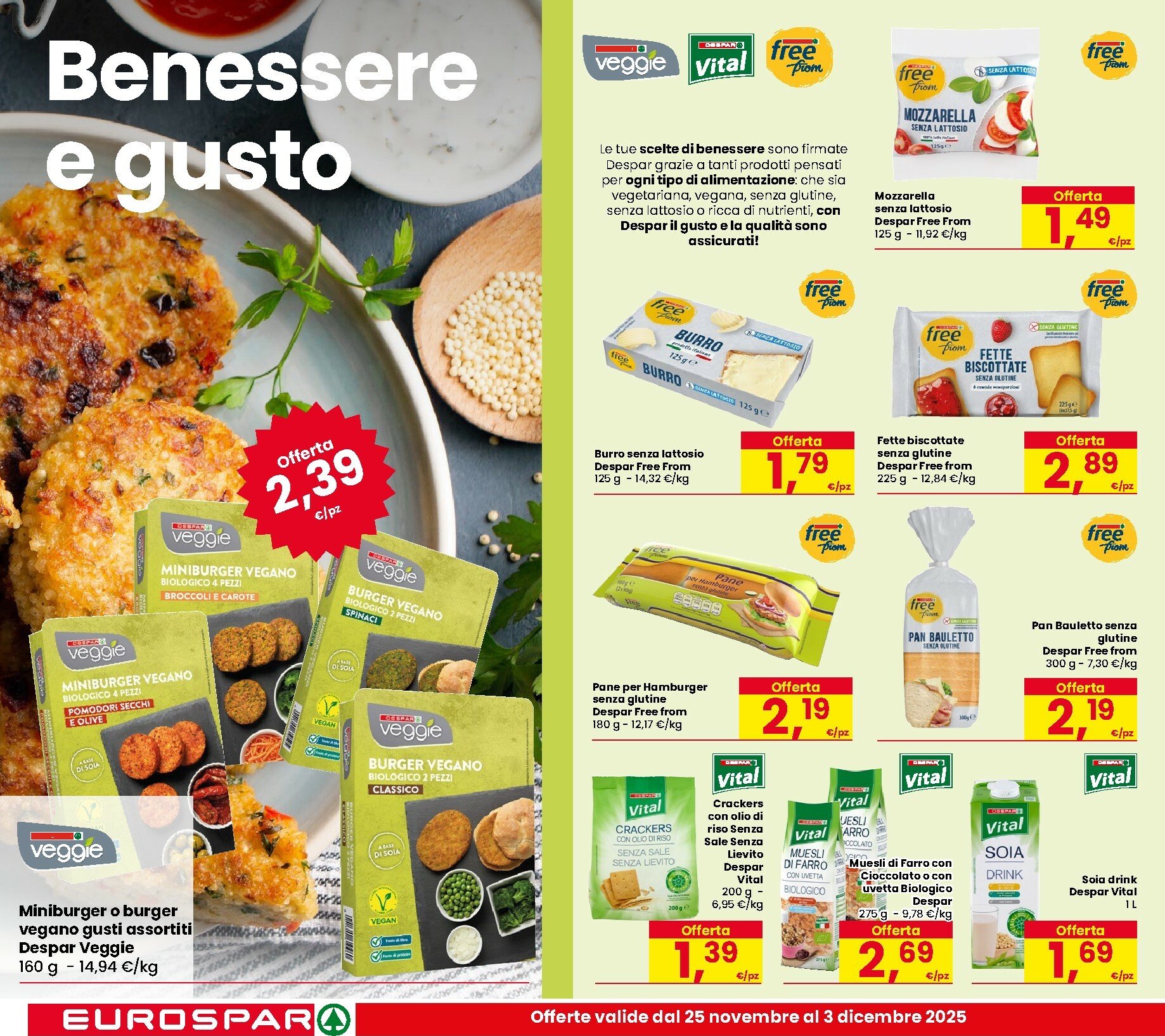 eurospar - Volantino Eurospar valido dal 25/11 al 03/12 - page: 22