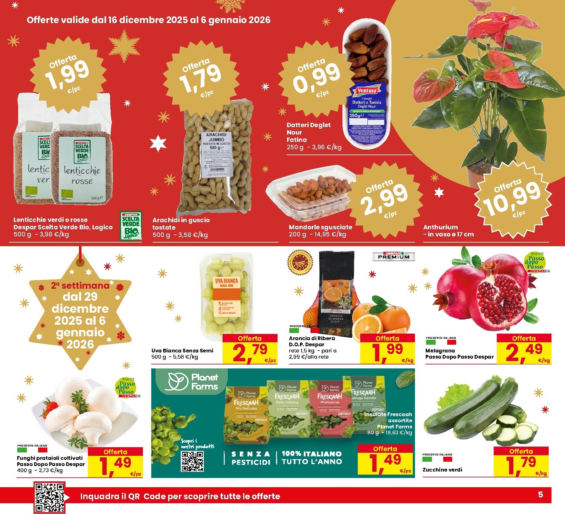 eurospar - Volantino Eurospar valido dal 16/12 al 06/01 - page: 5