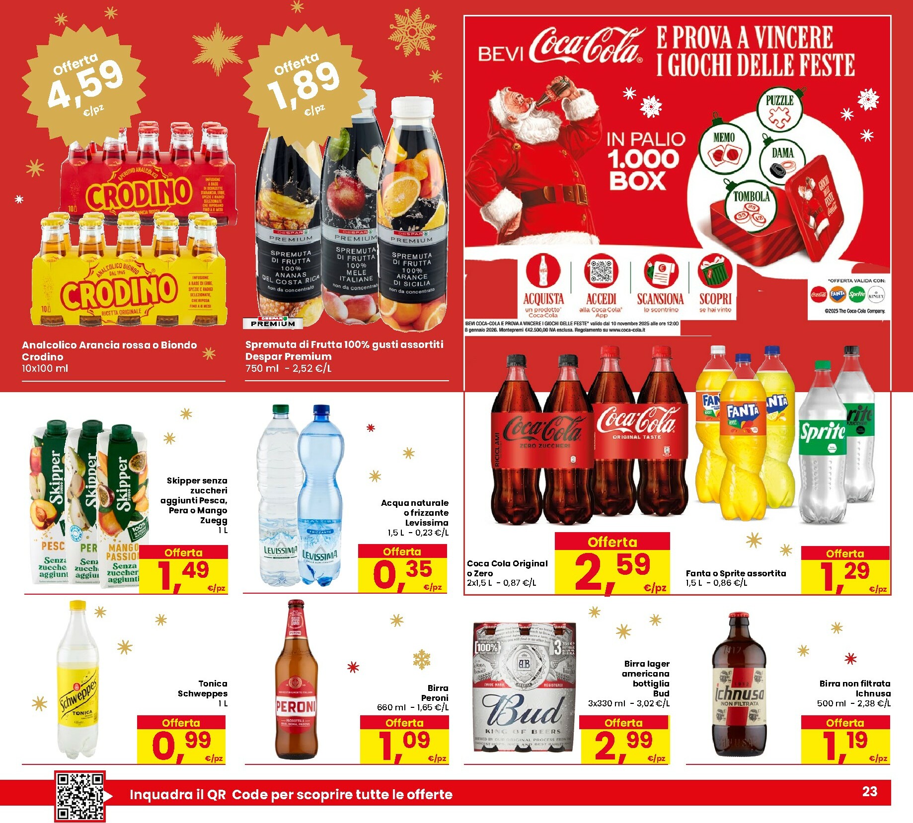 eurospar - Volantino Eurospar valido dal 16/12 al 06/01 - page: 23
