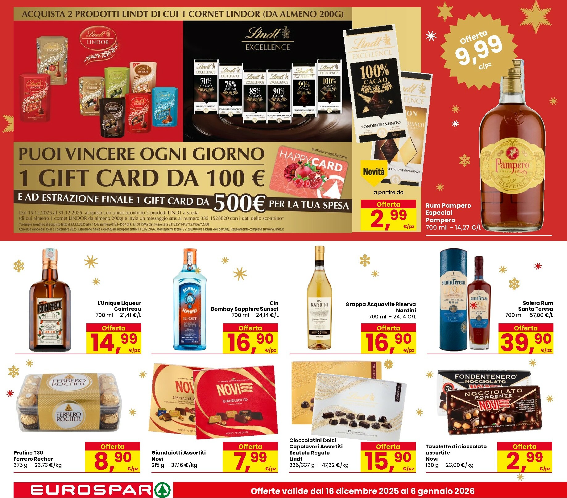 eurospar - Volantino Eurospar valido dal 16/12 al 06/01 - page: 16