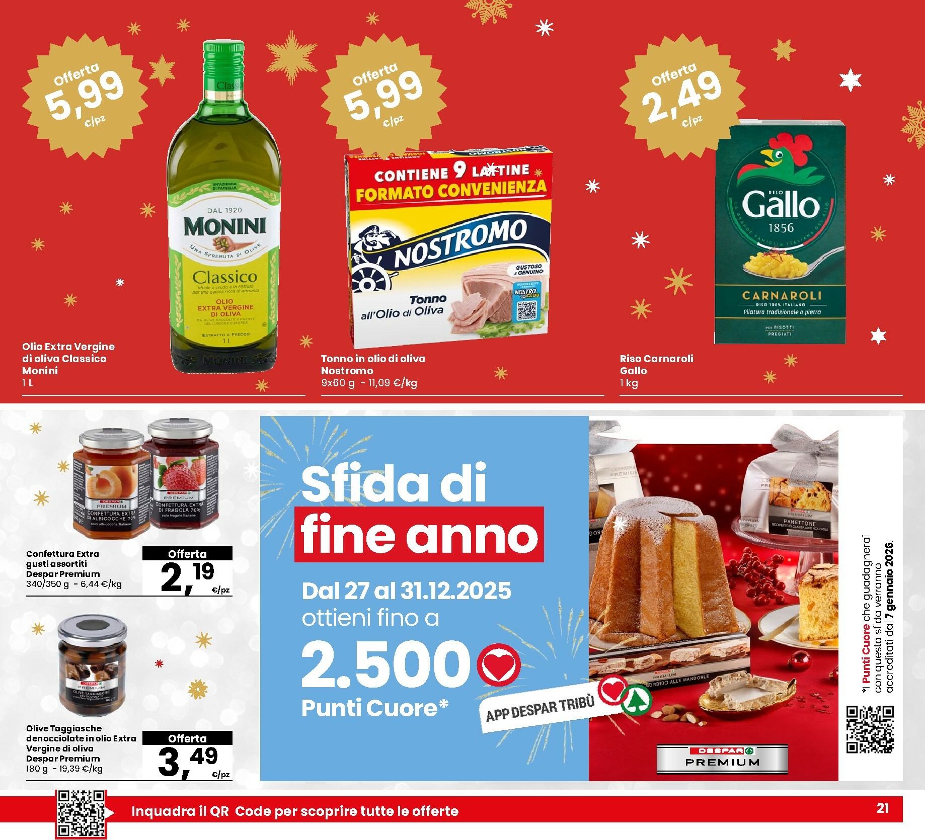 eurospar - Volantino Eurospar valido dal 16/12 al 06/01 - page: 21