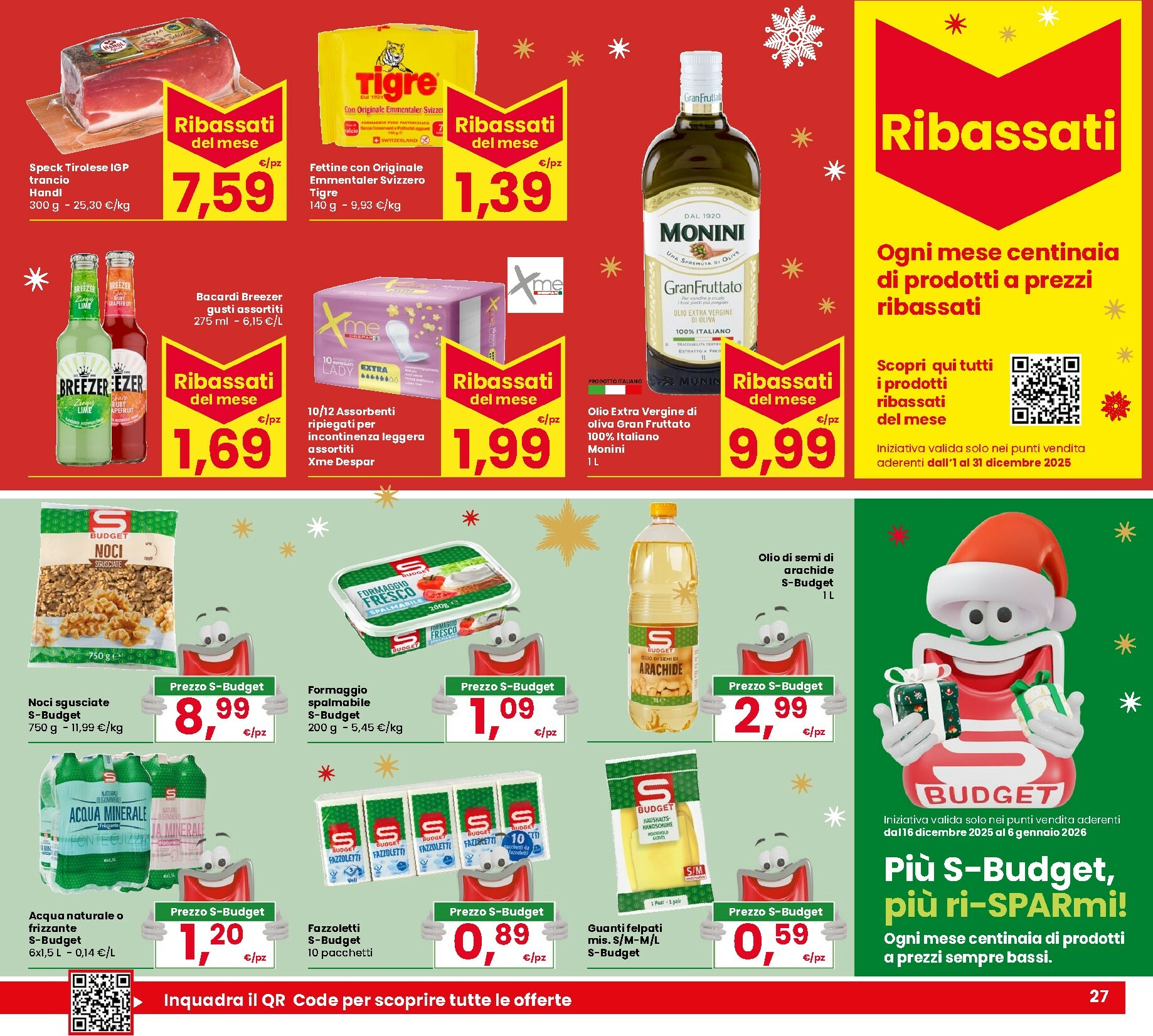 eurospar - Volantino Eurospar valido dal 16/12 al 06/01 - page: 27