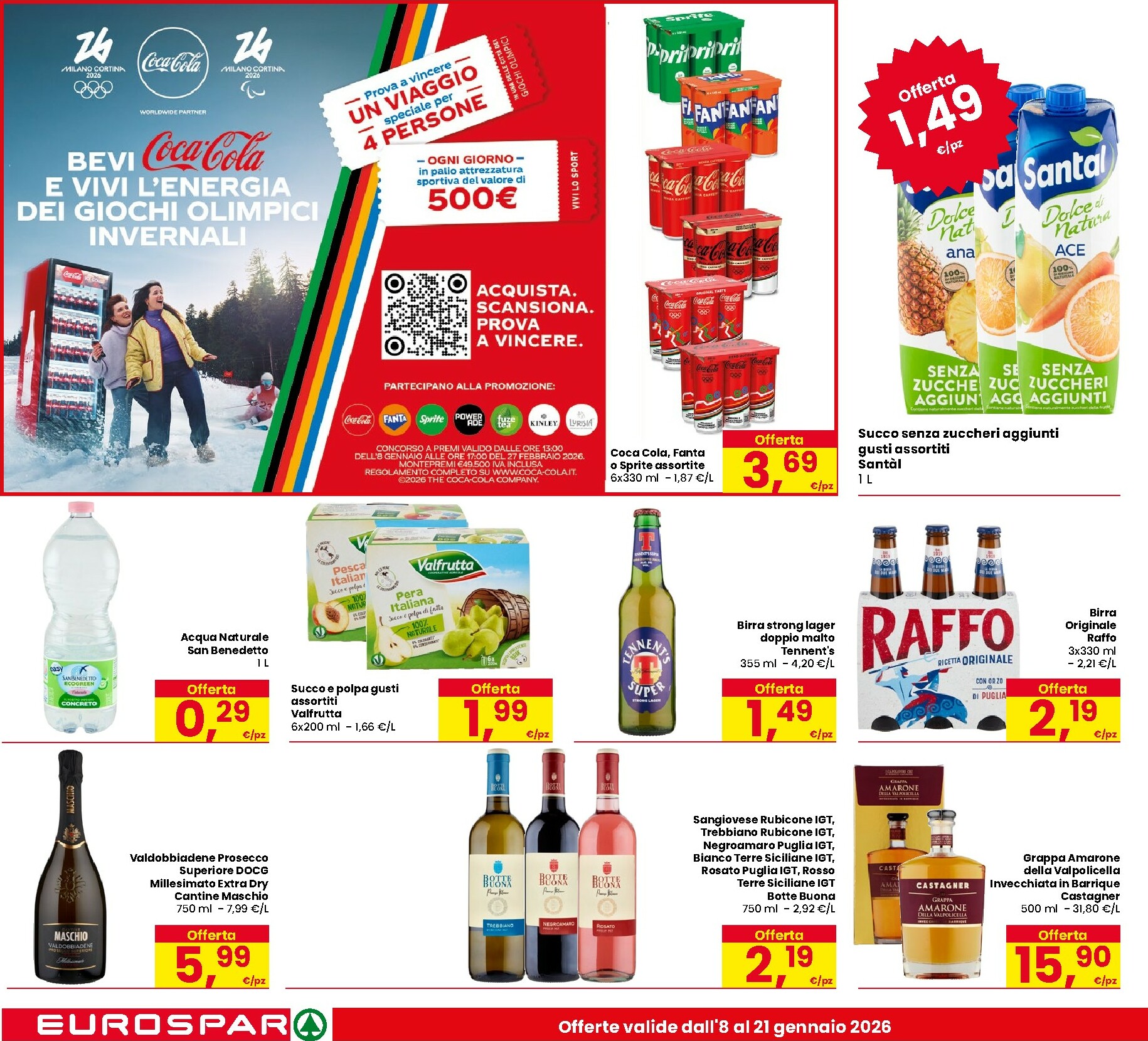 eurospar - Volantino Eurospar valido dal 08/01 al 21/01 - page: 20