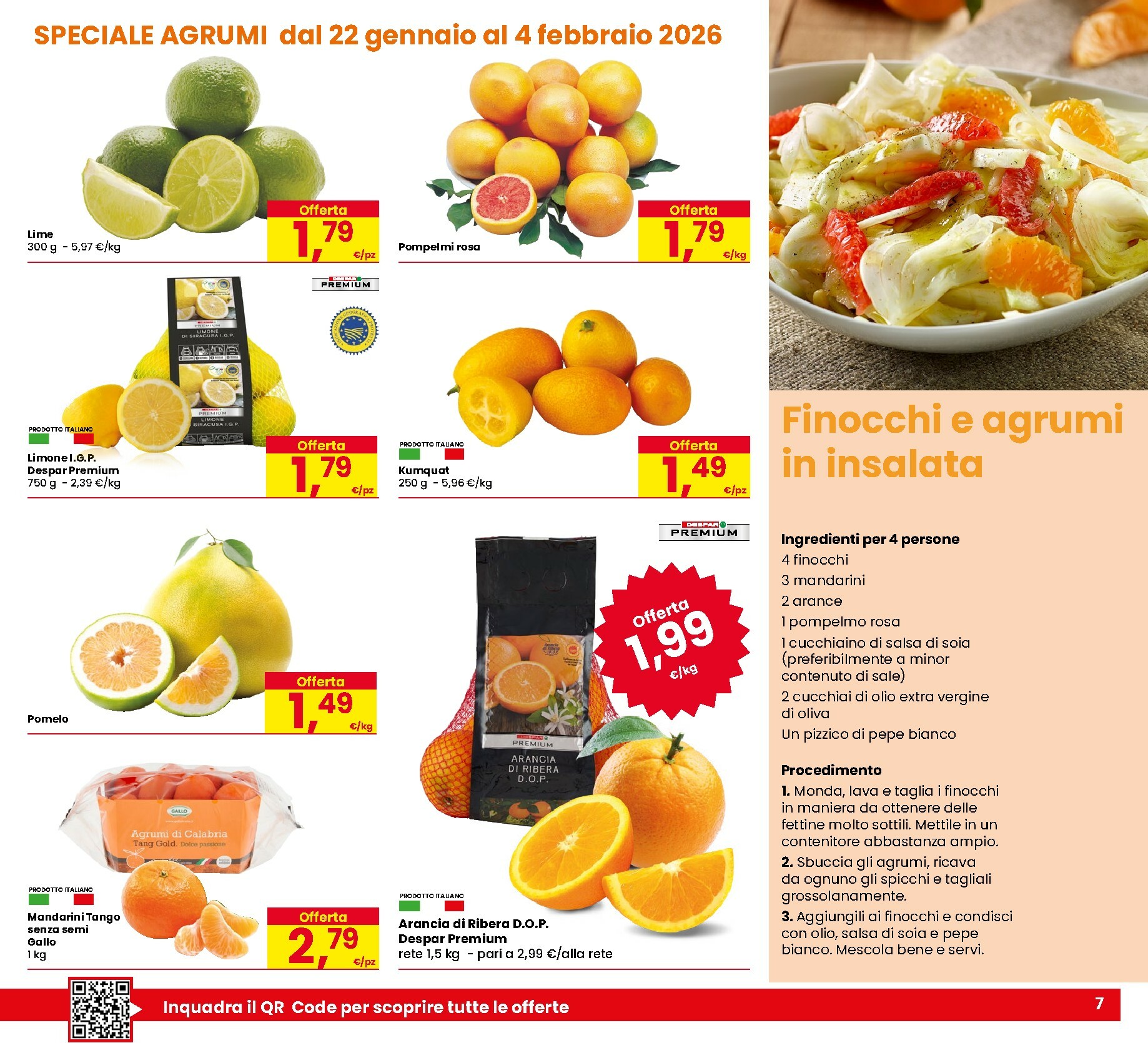 eurospar - Volantino Eurospar valido dal 22/01 al 04/02 - page: 7