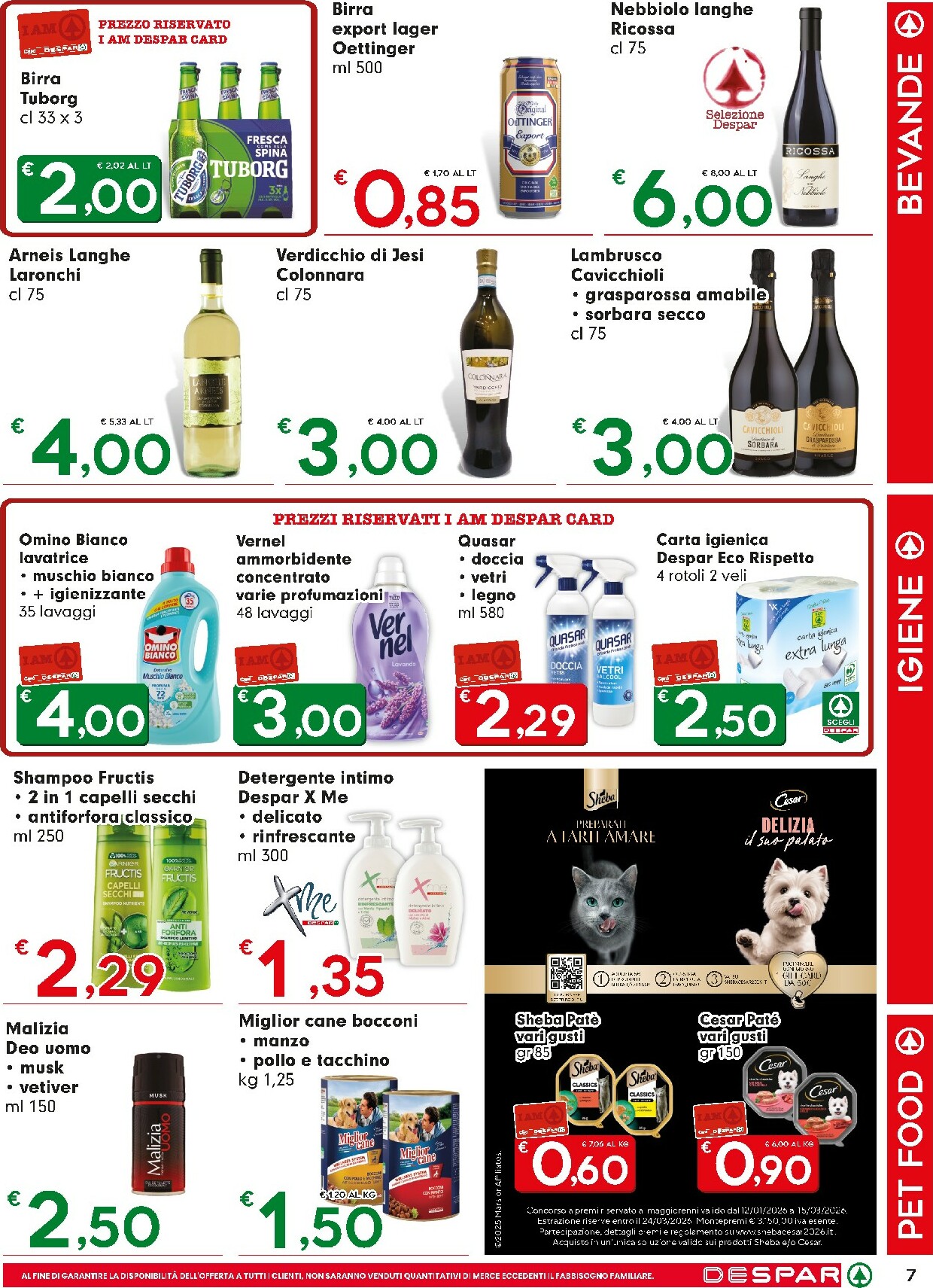 eurospar - Volantino Despar - Express valido dal 29/01 al 11/02 - page: 7