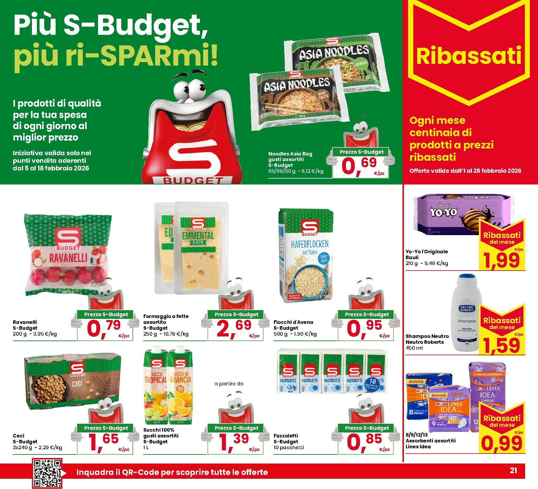 eurospar - Volantino Eurospar valido dal 05/02/2026 al 14/02/2026 - page: 21