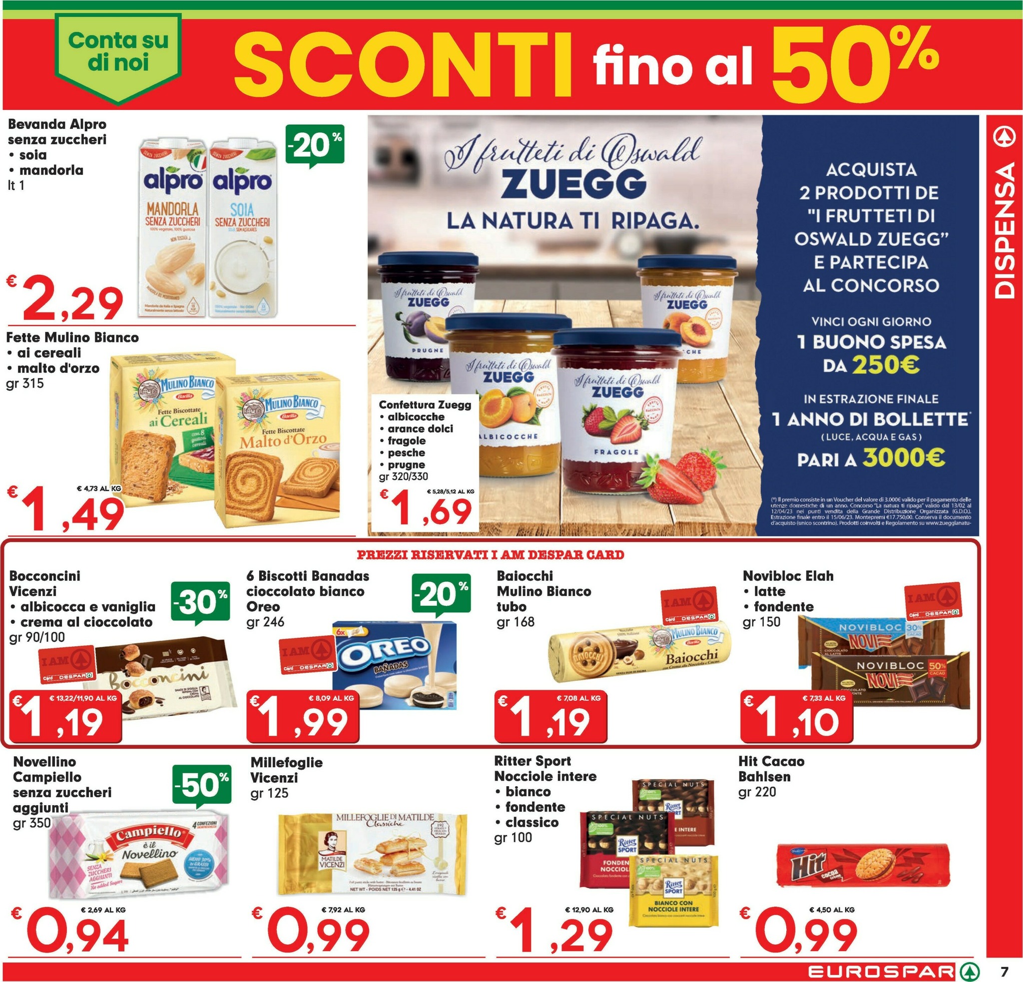 eurospar - Volantino Eurospar - Sconti fino al 50 % valido dal 02/03/2026 al 15/03/2026 - page: 7