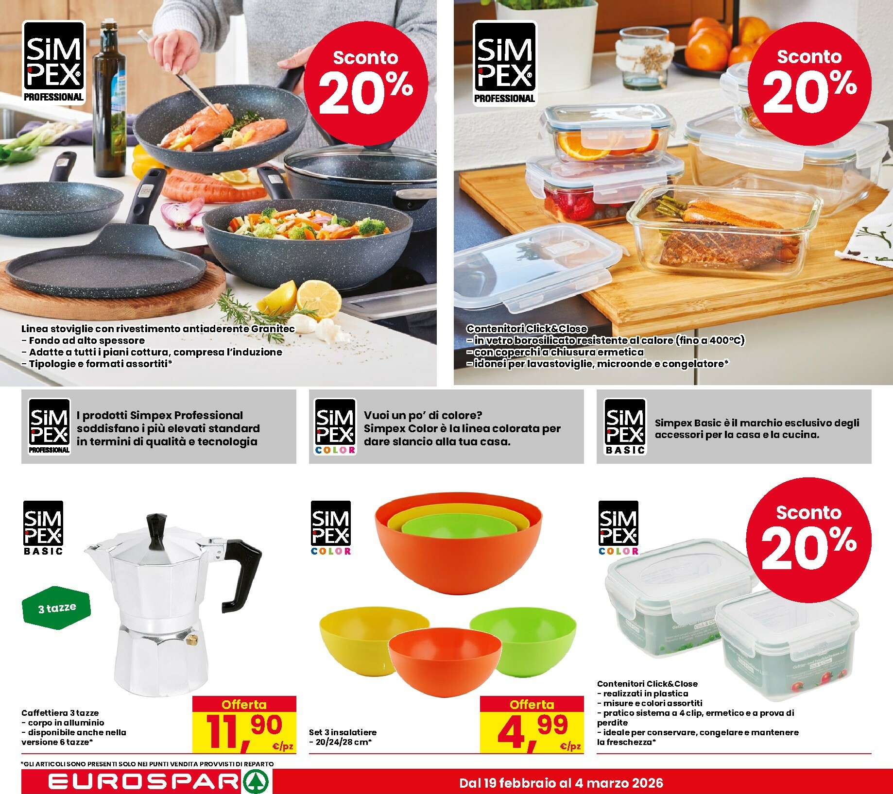 eurospar - Volantino Eurospar valido dal 19/02/2026 al 04/03/2026 - page: 22