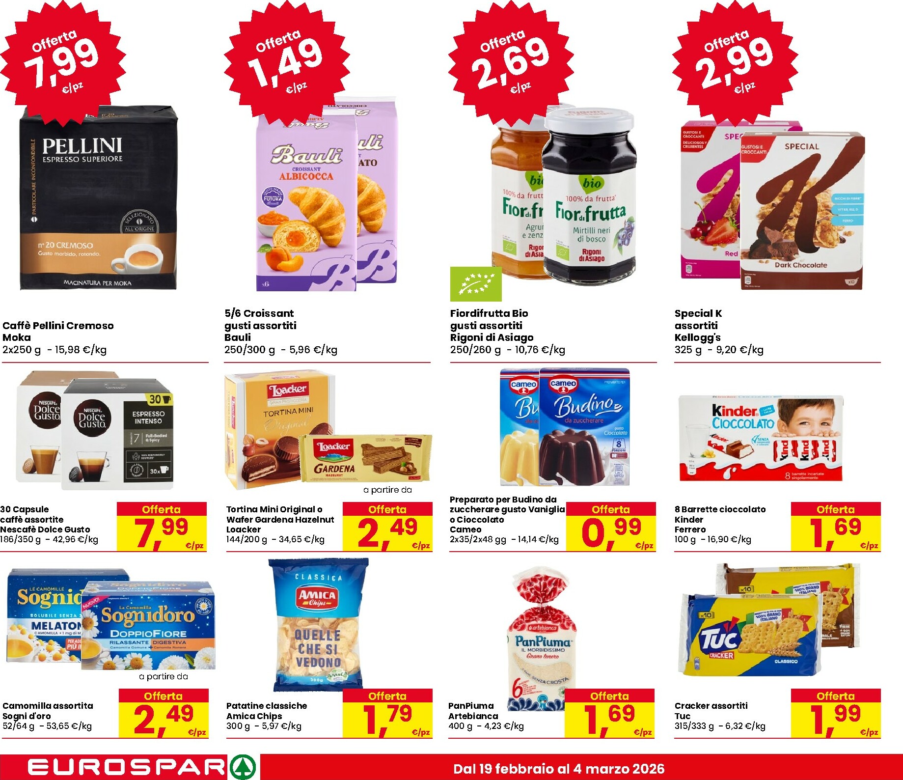 eurospar - Volantino Eurospar valido dal 19/02/2026 al 04/03/2026 - page: 16