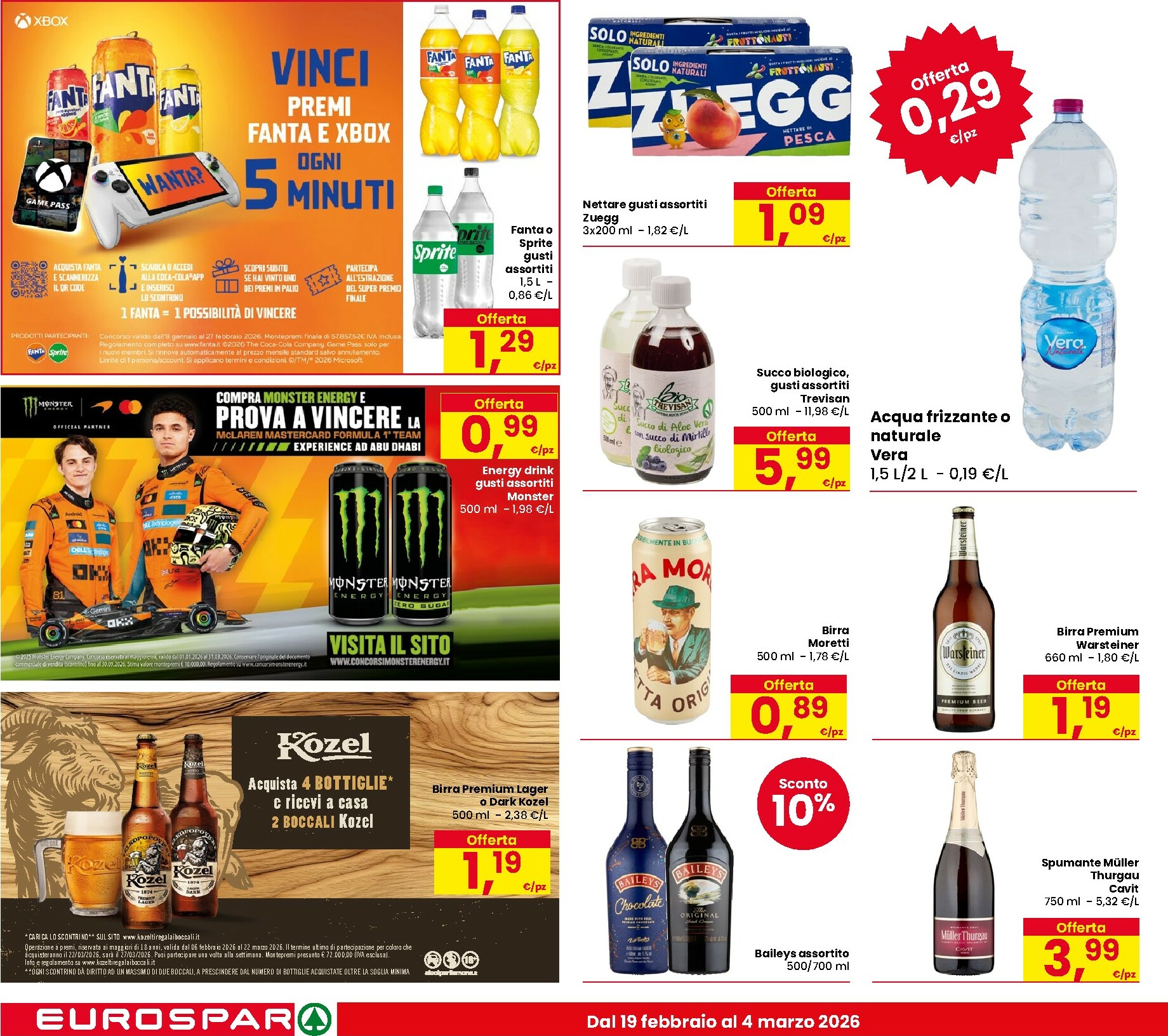 eurospar - Volantino Eurospar valido dal 19/02/2026 al 04/03/2026 - page: 18