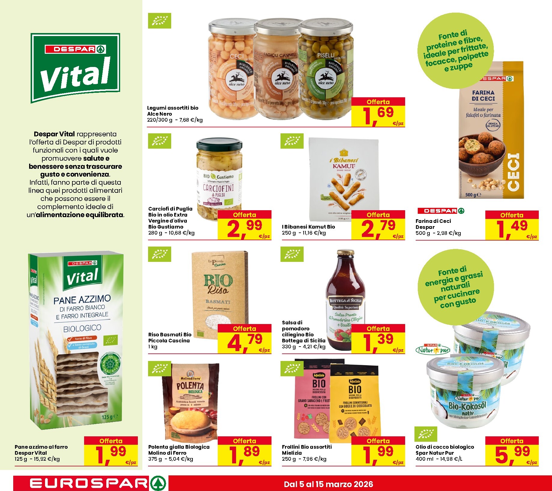 eurospar - Volantino Eurospar valido dal 05/03/2026 al 15/03/2026 - page: 12