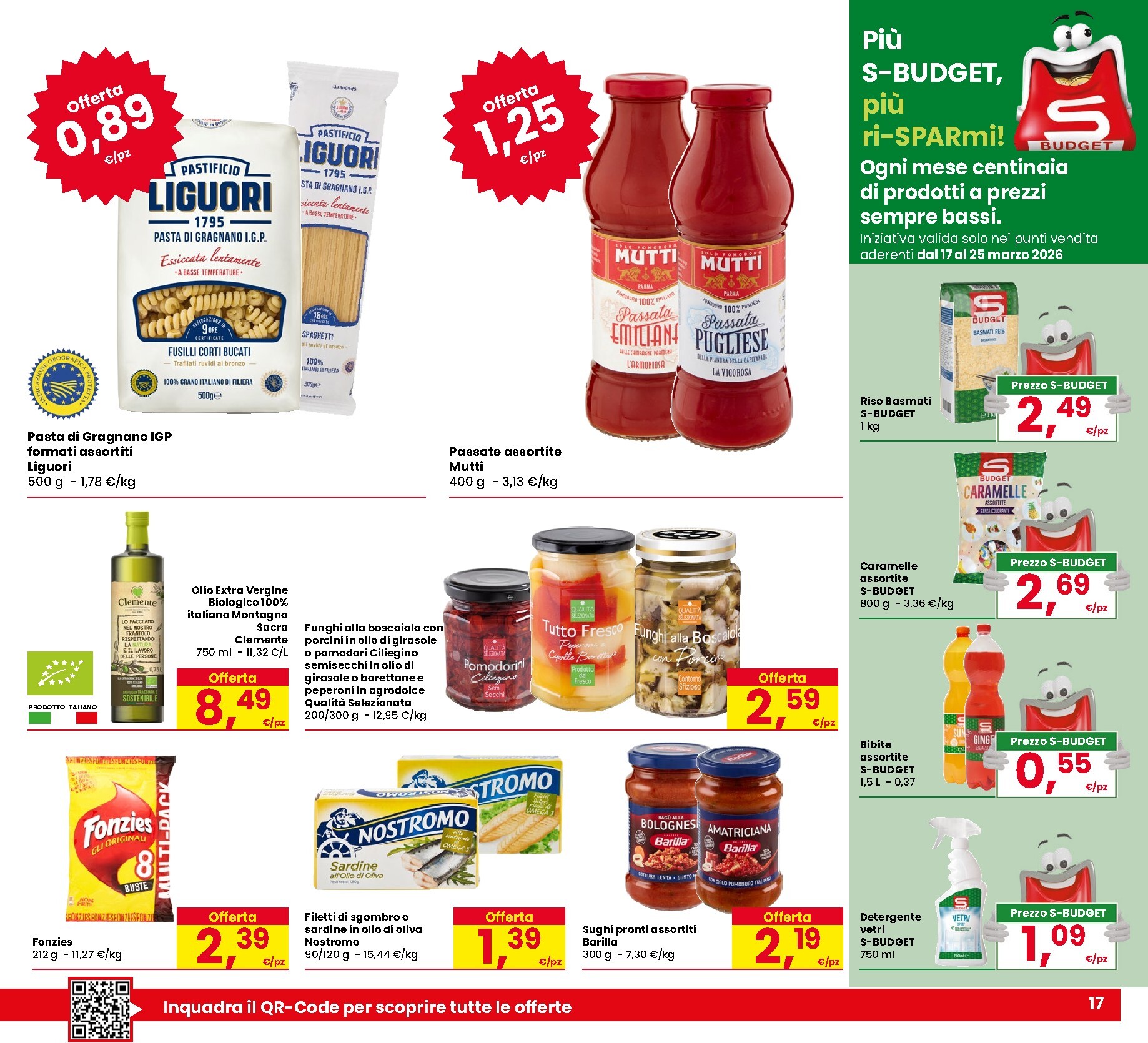 eurospar - Volantino Eurospar valido dal 17/03/2026 al 25/03/2026 - page: 17