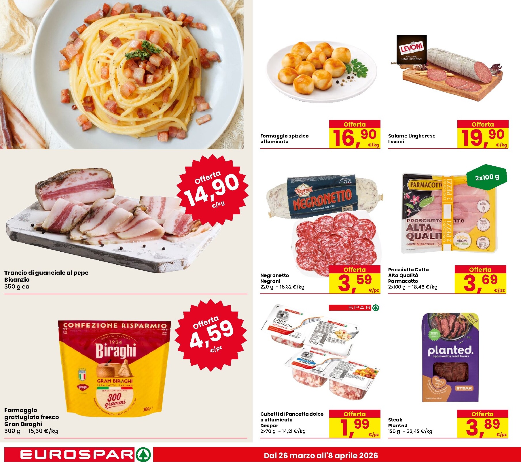 eurospar - Volantino Eurospar valido dal 26/03/2026 al 08/04/2026 - page: 14