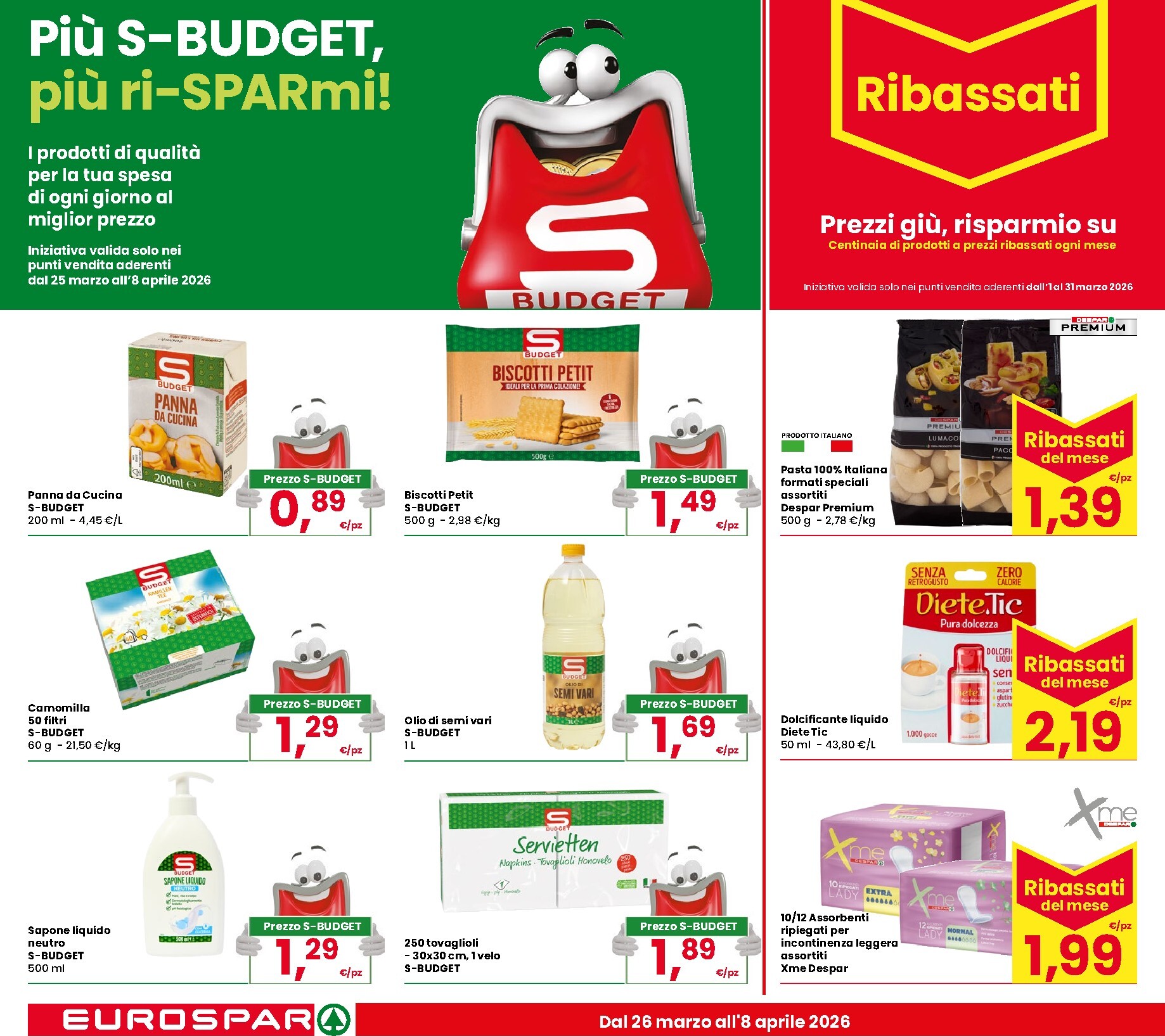 eurospar - Volantino Eurospar valido dal 26/03/2026 al 08/04/2026 - page: 22