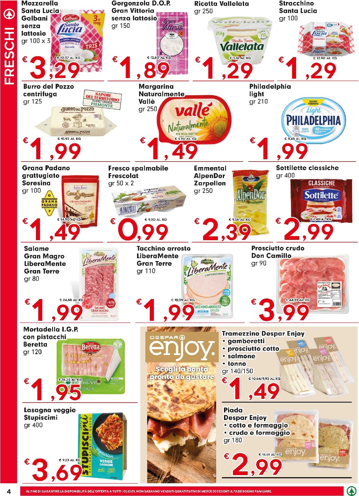 eurospar - Volantino attuale di Eurospar valido dal mercoledì 08/04/2026 al mercoledì 22/04/2026 - page: 4