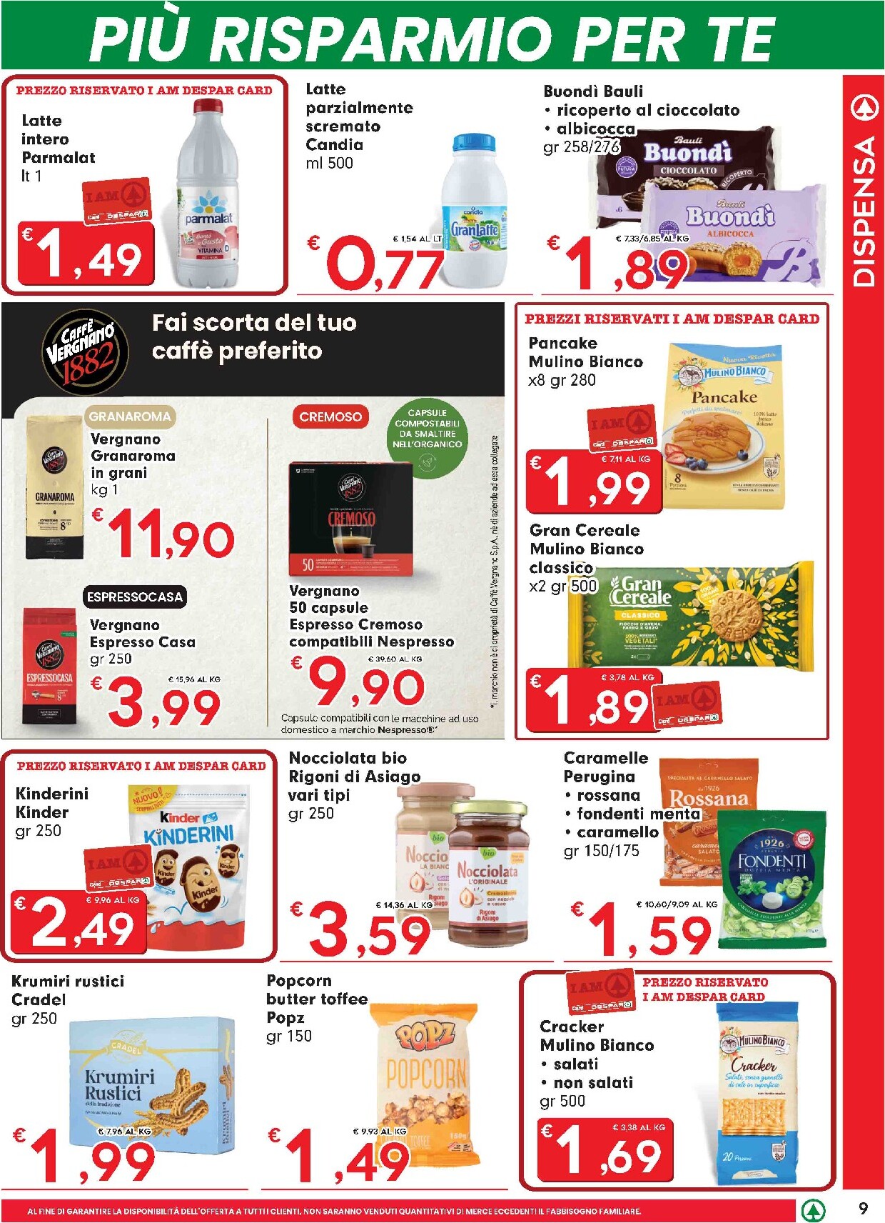 eurospar - Volantino attuale di Eurospar valido dal mercoledì 08/04/2026 al mercoledì 22/04/2026 - page: 9