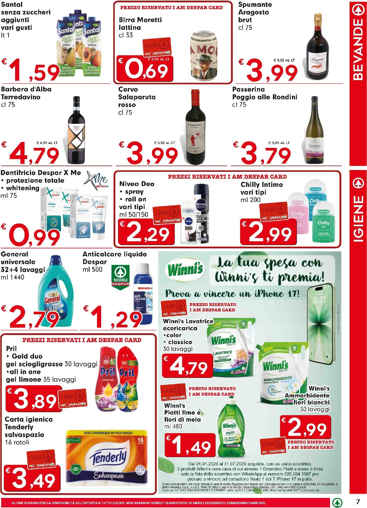 eurospar - Volantino attuale di Eurospar valido dal mercoledì 08/04/2026 al mercoledì 22/04/2026 - page: 7