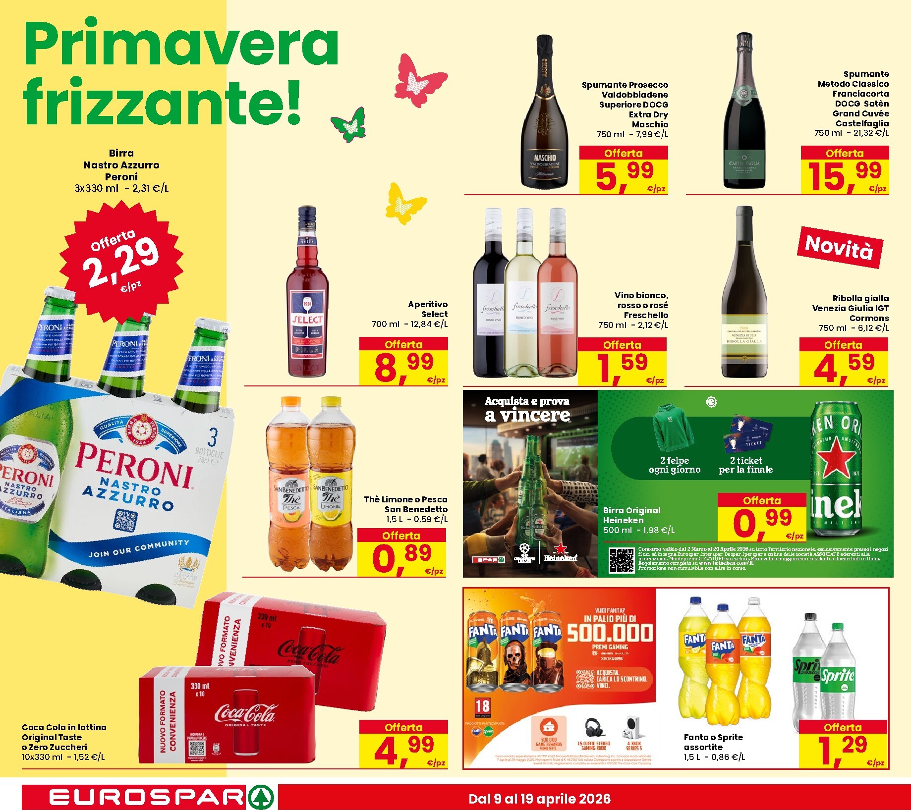 eurospar - Volantino attuale di Eurospar valido dal giovedì 09/04/2026 al domenica 19/04/2026 - page: 14