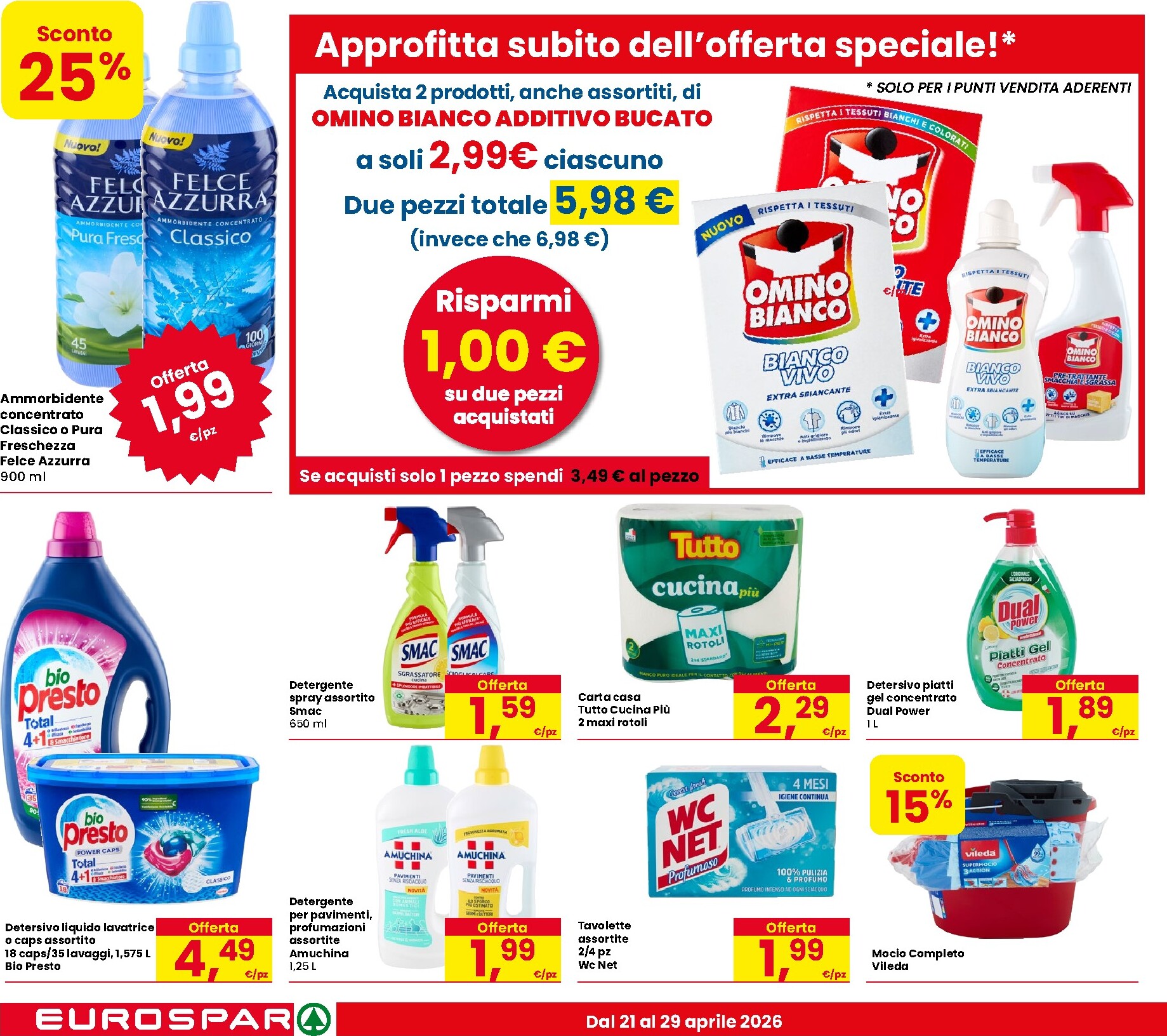 eurospar - Volantino futuro Eurospar valido dal martedì 21/04/2026 al mercoledì 29/04/2026 - page: 18