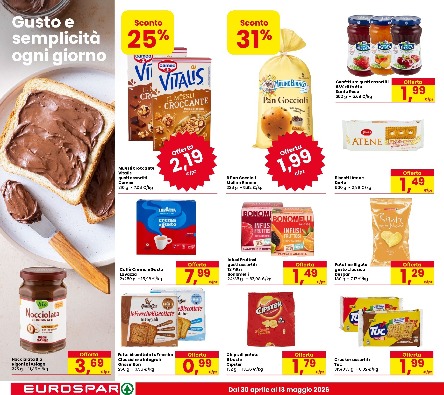 eurospar - Volantino attuale di Eurospar valido dal giovedì 30/04/2026 al mercoledì 13/05/2026 - page: 14